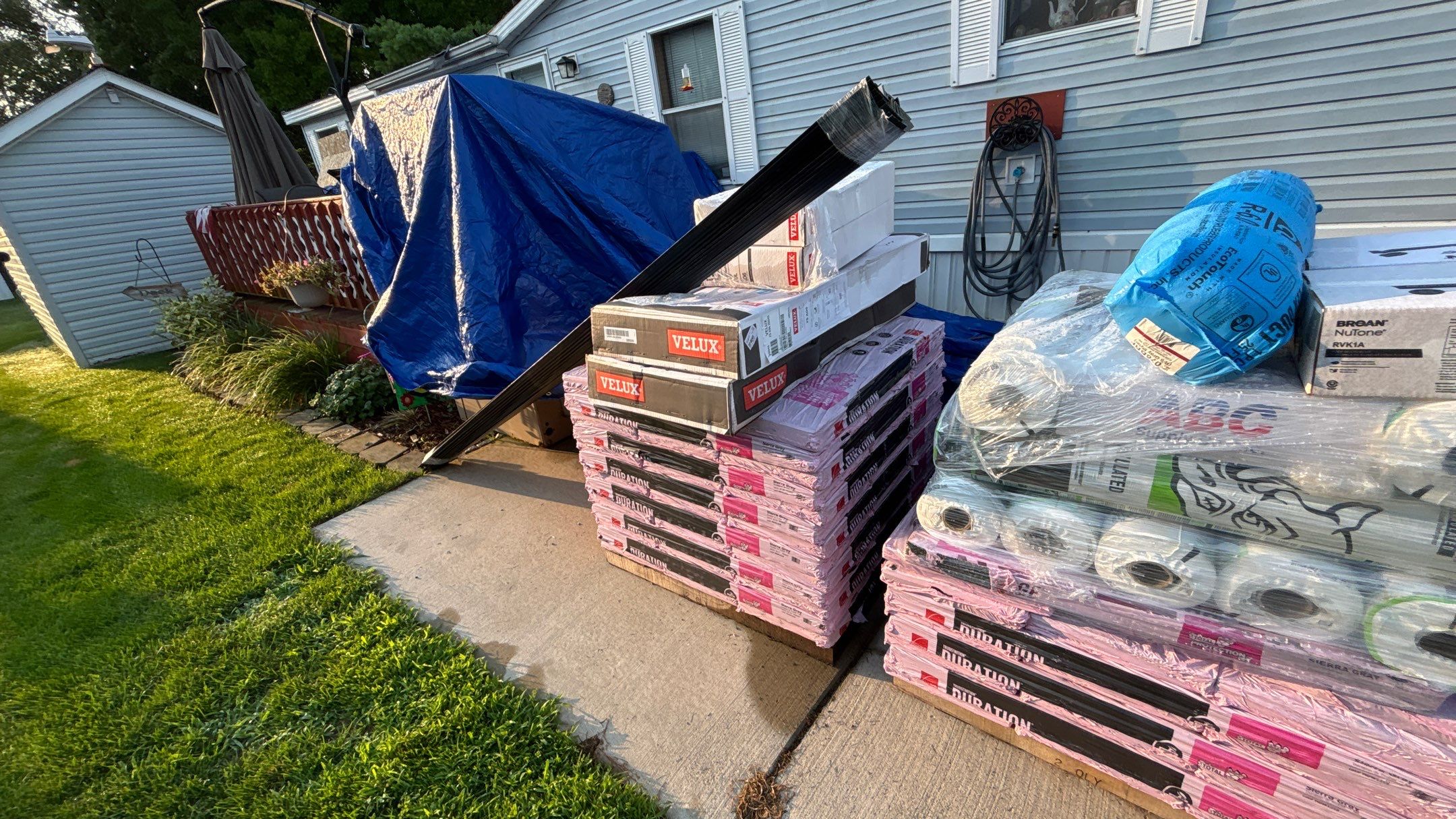 Roof Replacement using Owens Corning Sierra Gray by 180 Contractors