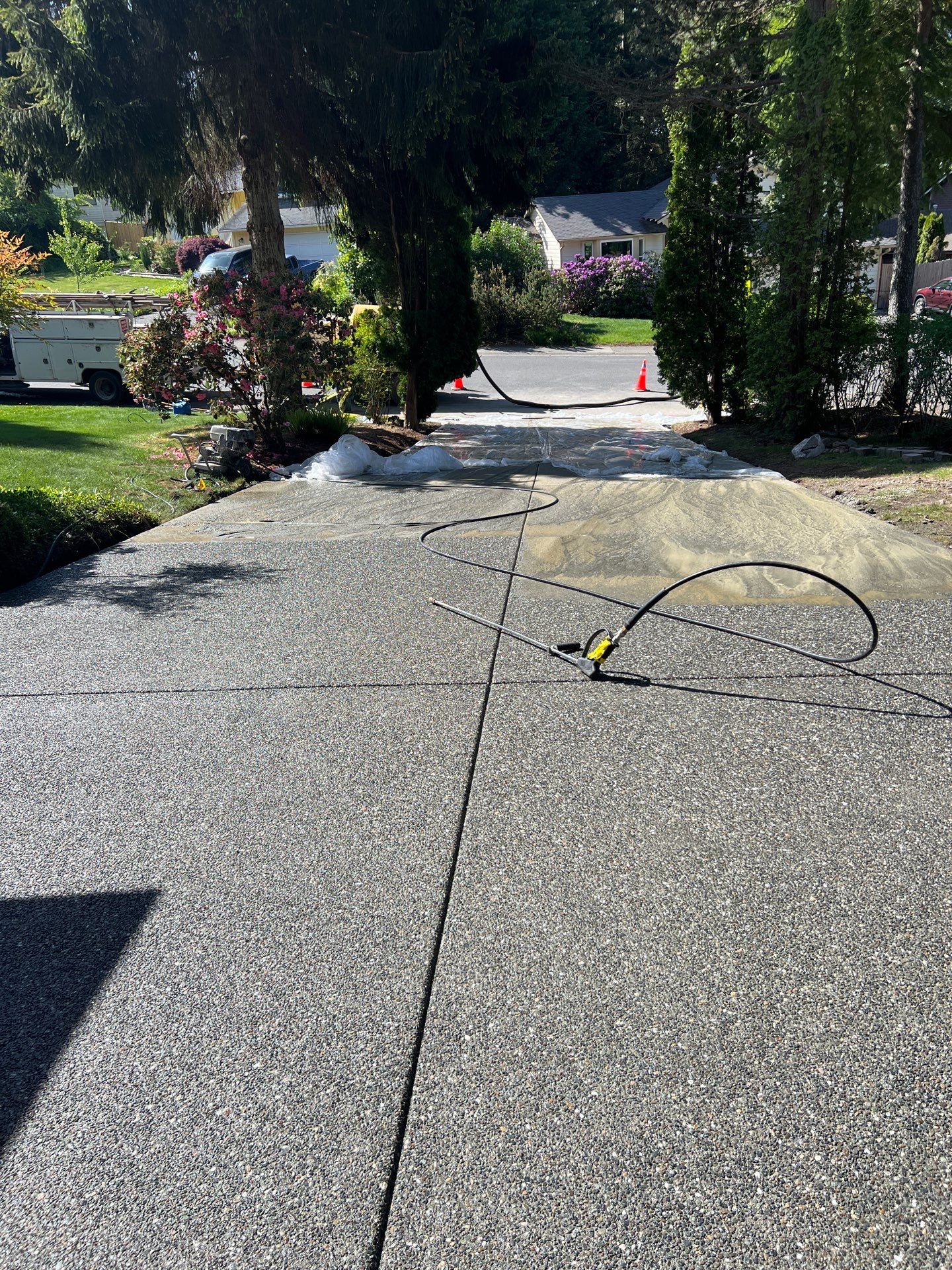 Debbie | Concrete Driveway by Jireh Asphalt & Concrete Inc 
