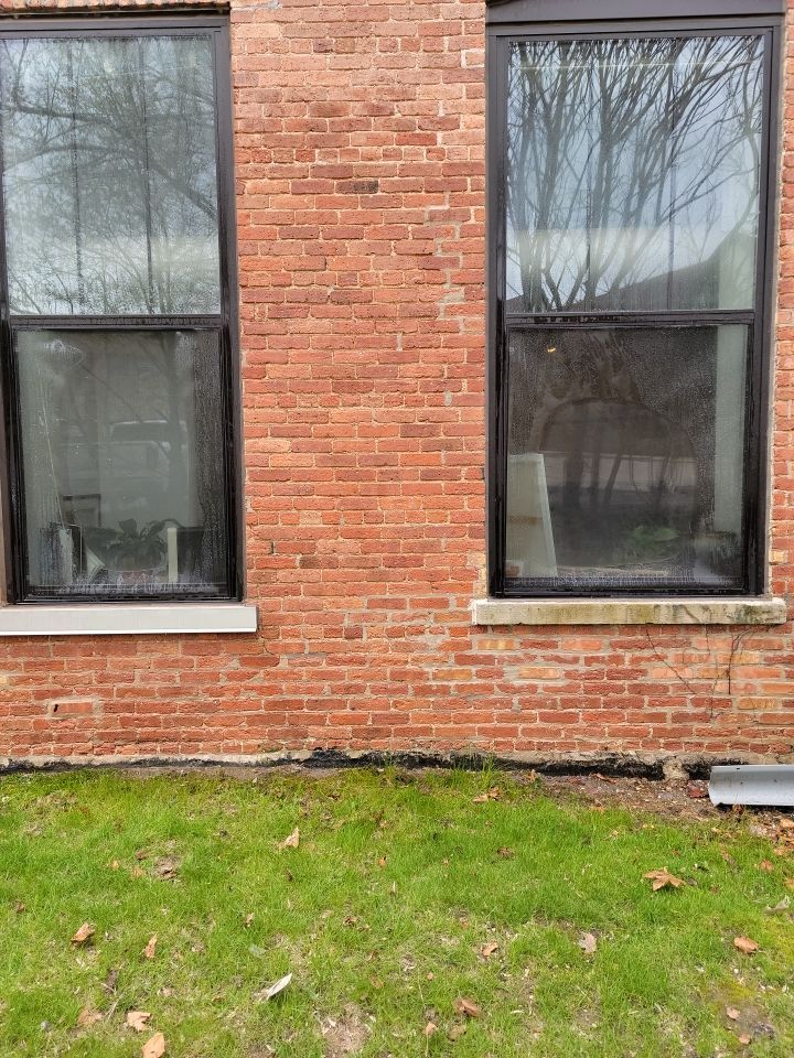 Graffiti removal  using Graffiti remover by Northern Power Washing LLC.
