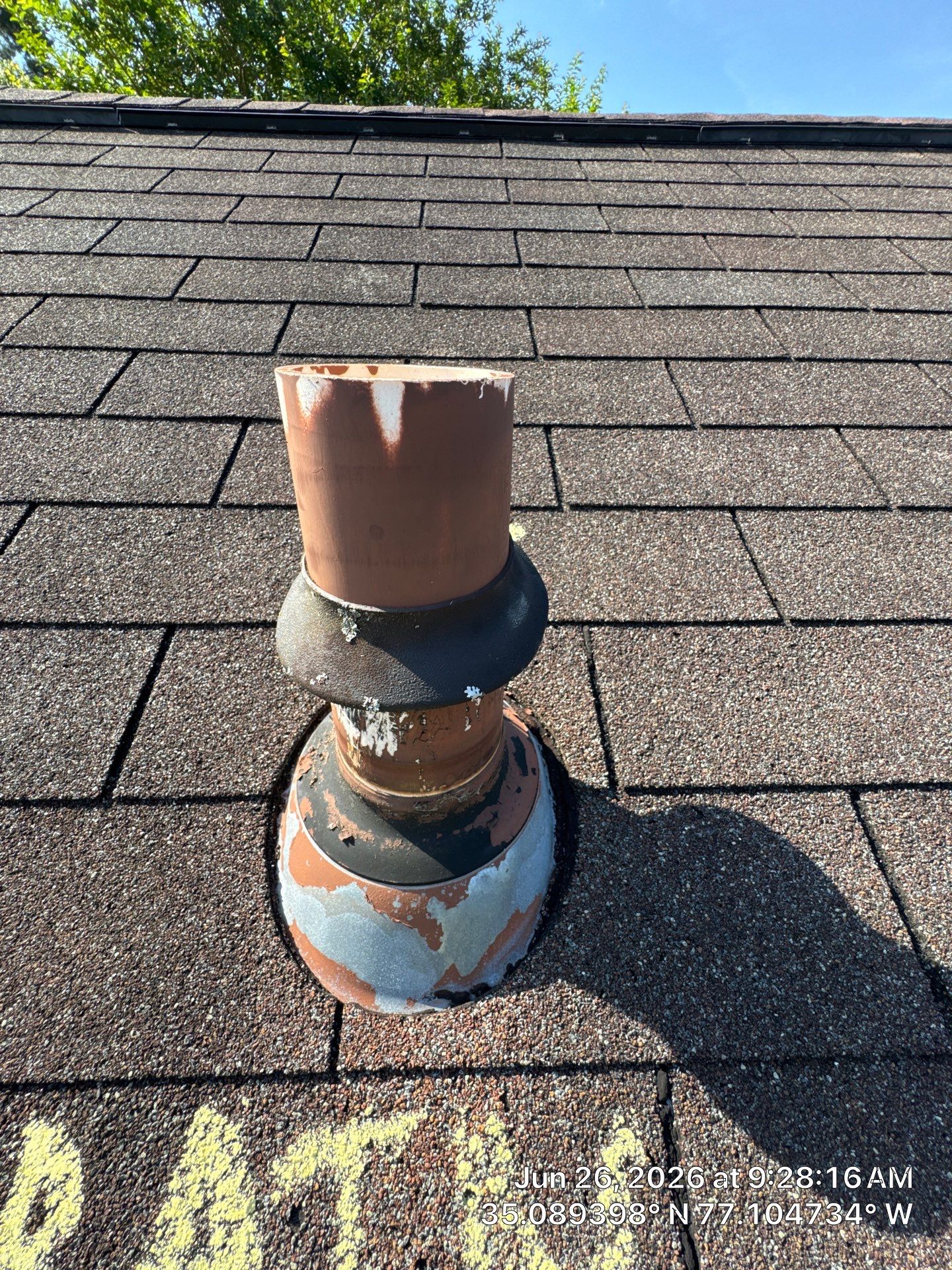 Professional Roof Inspection Report for Real Estate Transaction in New Bern by North Carolina Roofs