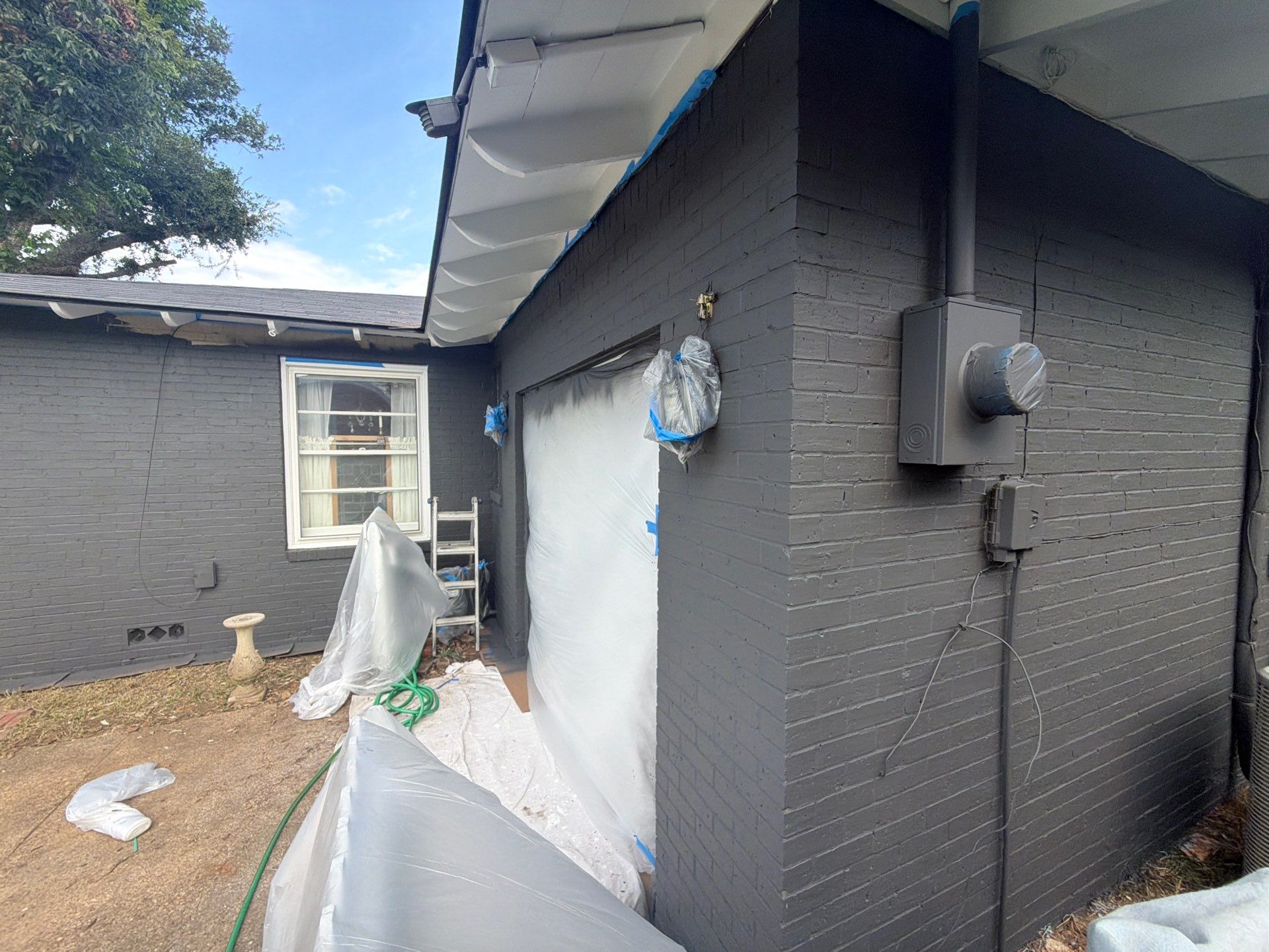 From Forgettable to Modern: An Exterior Brick Paint Job in Tyler TX by Quality Coats Painting