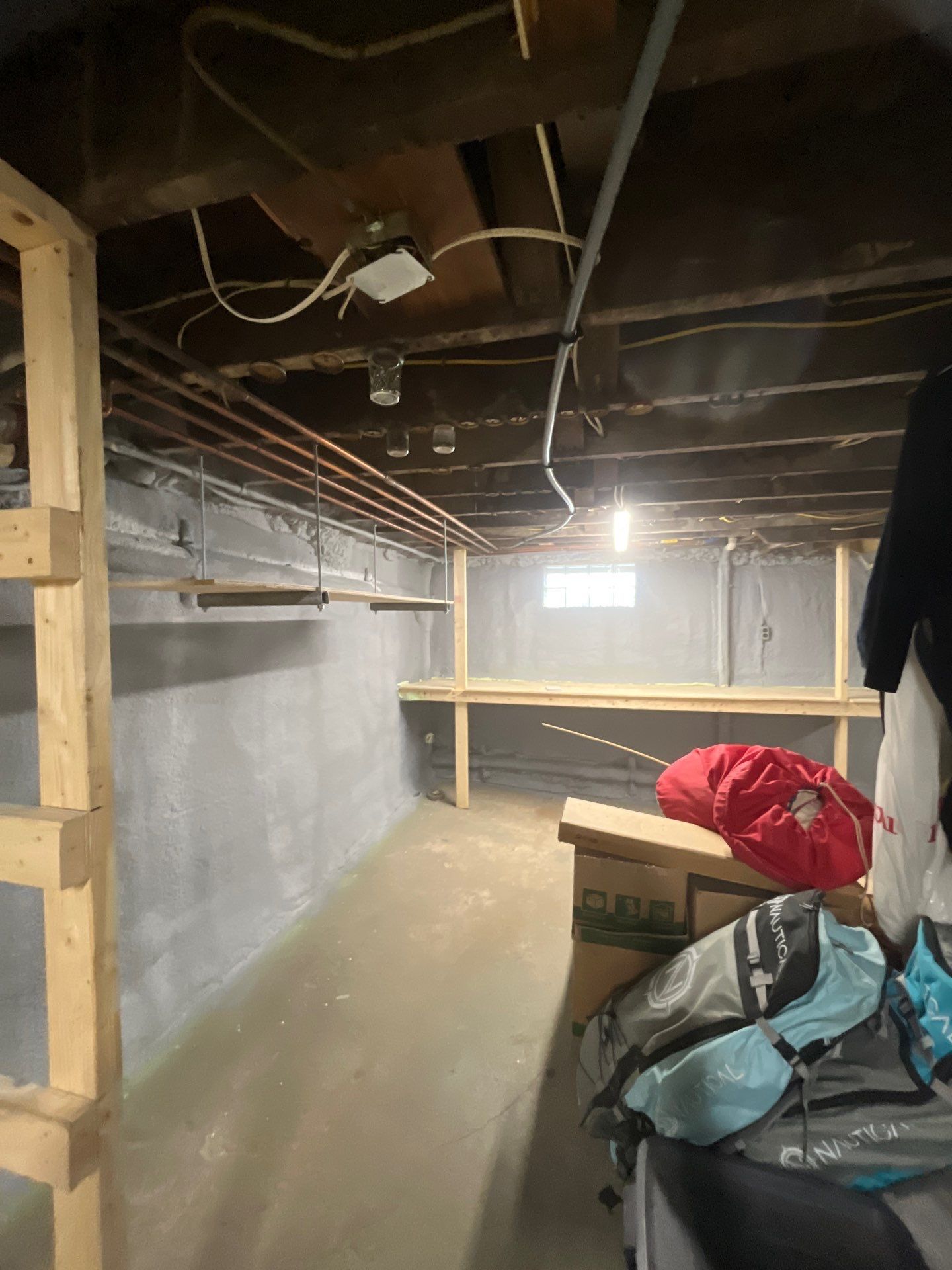 Attic Insulation using open cell spray foam by NYS Foam & Energy