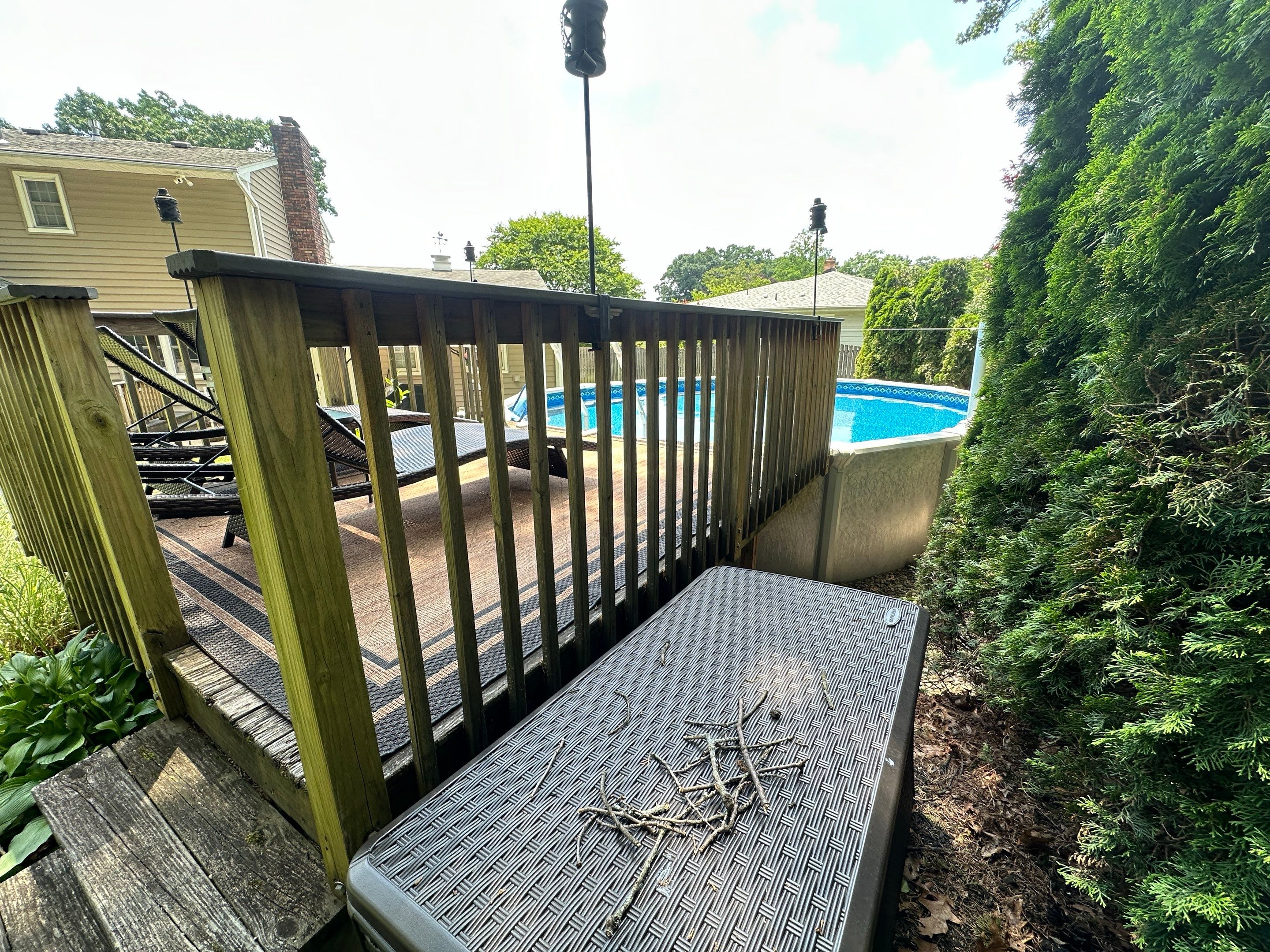 Deck Installation using Trex by Home Concepts Construction