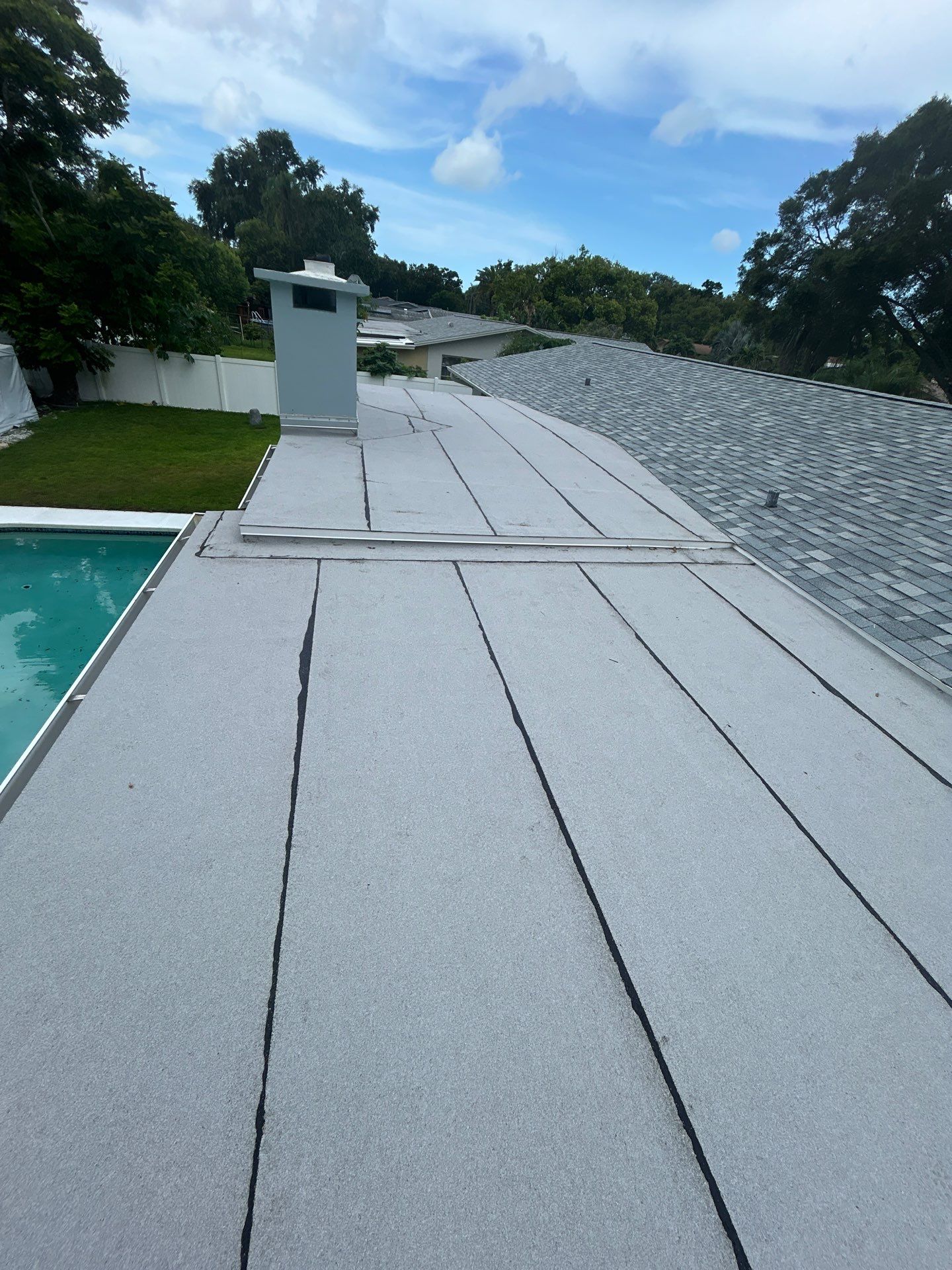 Project in Clearwater 33756 by Mitchell Roofing Company LLC 