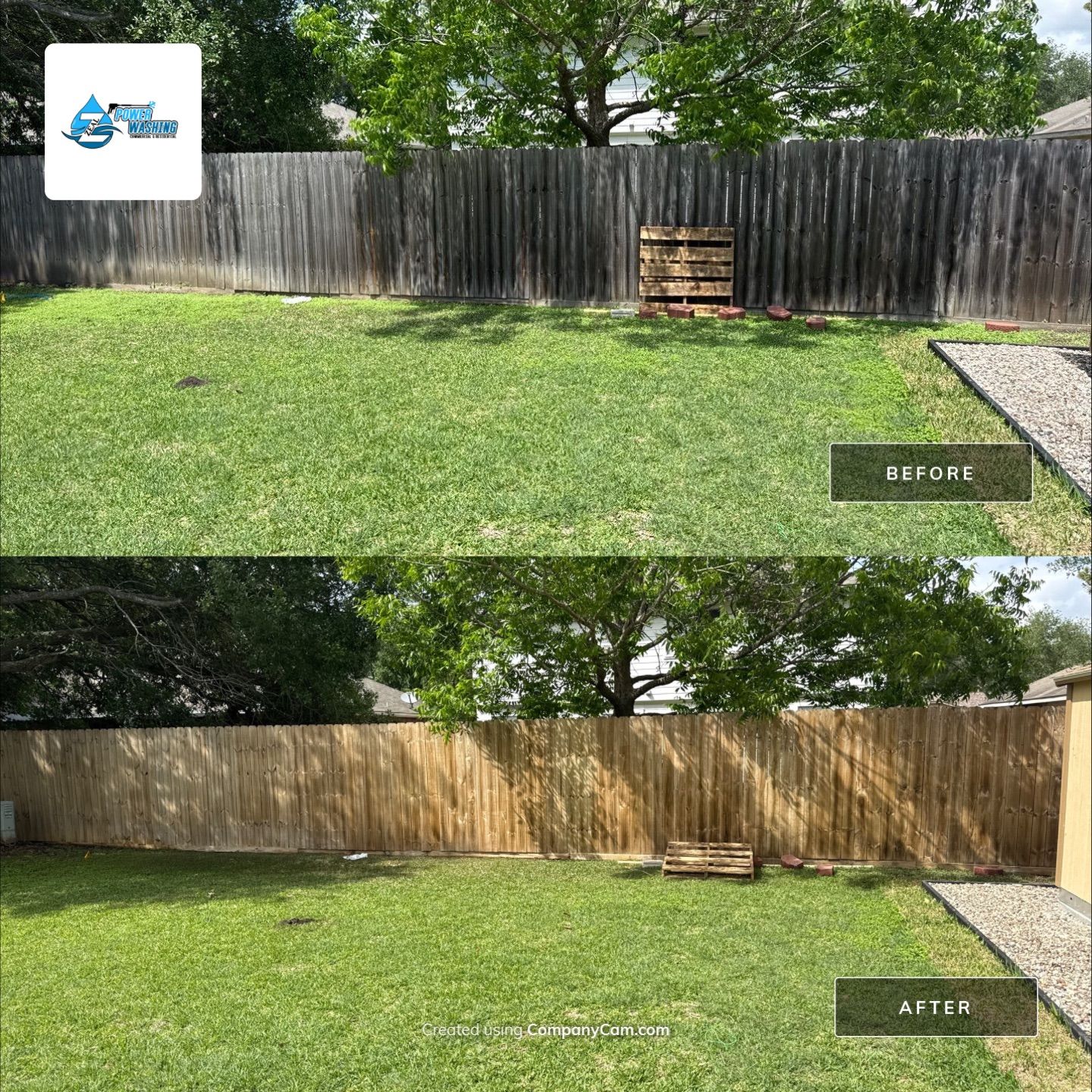 Night and day difference! by Zeal Power Washing