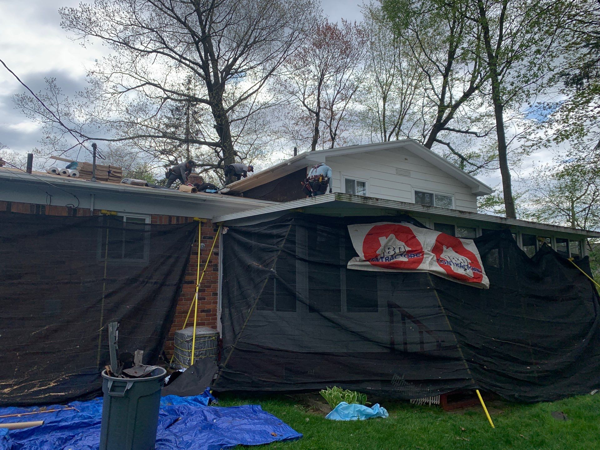Roof Replacement using CertainTeed Landmark by 180 Contractors