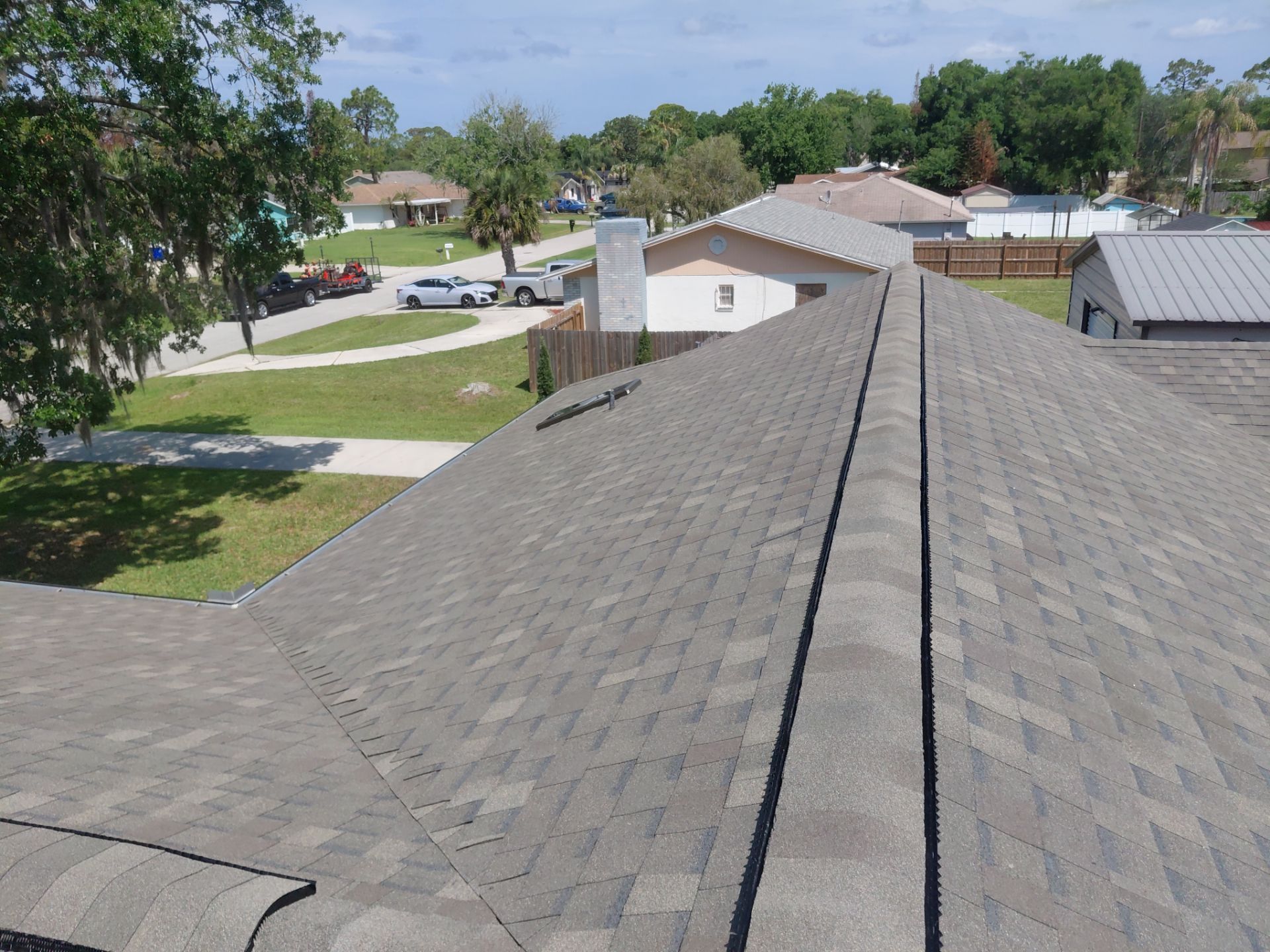 Shingle Reroof Replacement Edgewater FL by Pinnacle Roofing Group