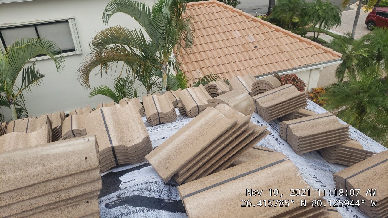 Residential Roofing Installation using Crown by BLUES BROTHERS CONSTRUCTION CORP