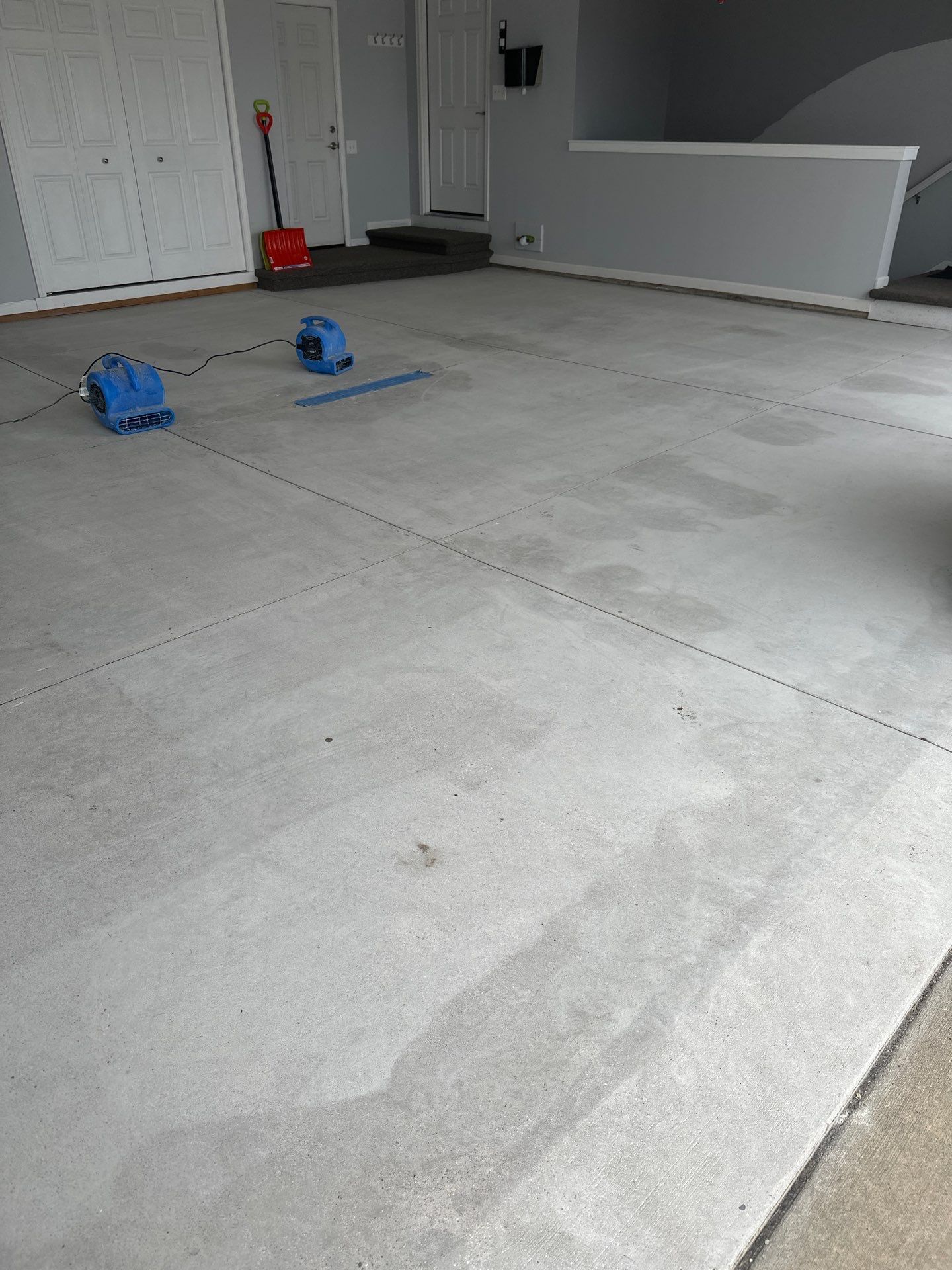 Project in Haslett, Michigan by Freedom Concrete Coatings. 