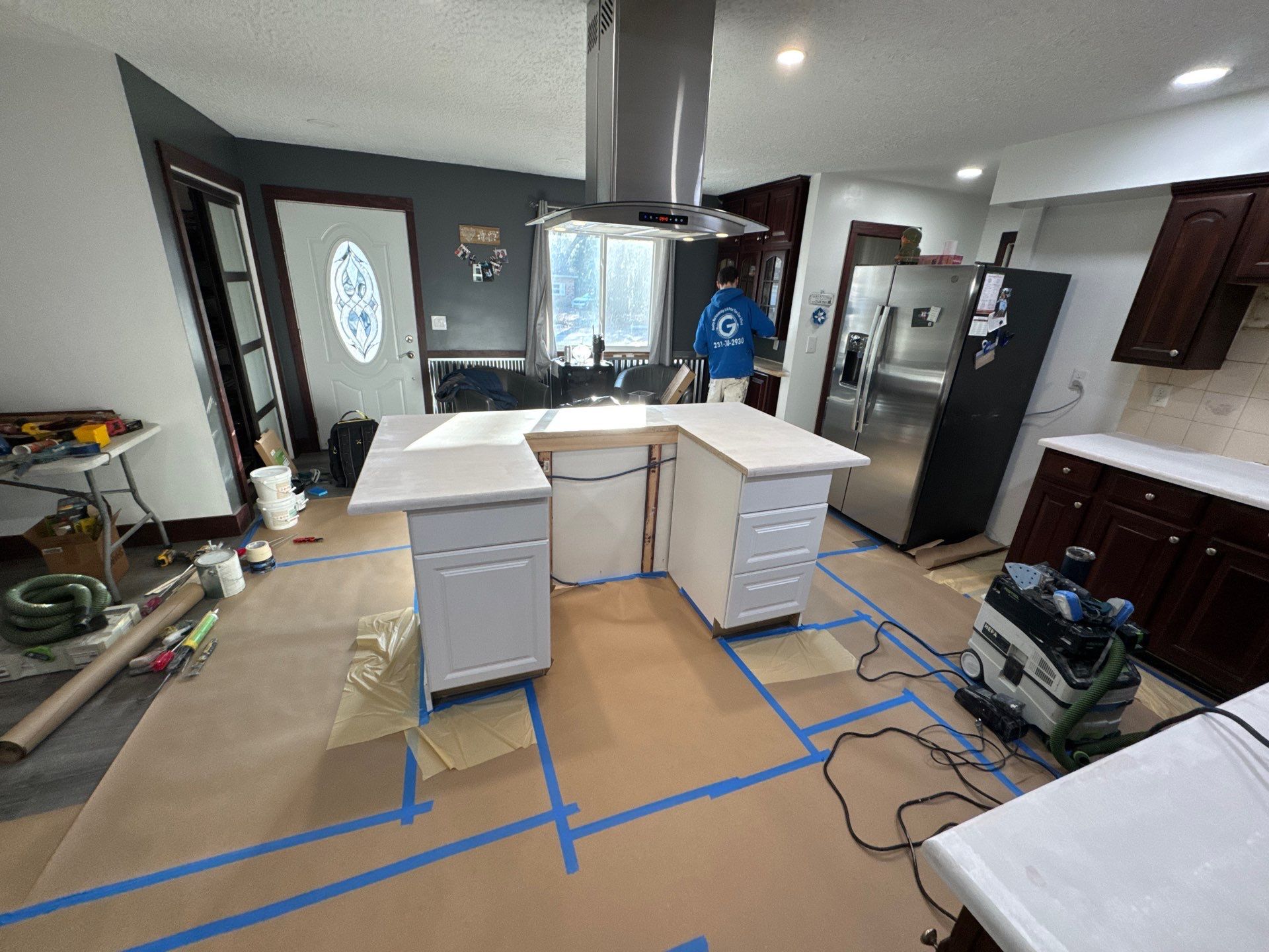 Countertop Transformation!! by Gordon Painting