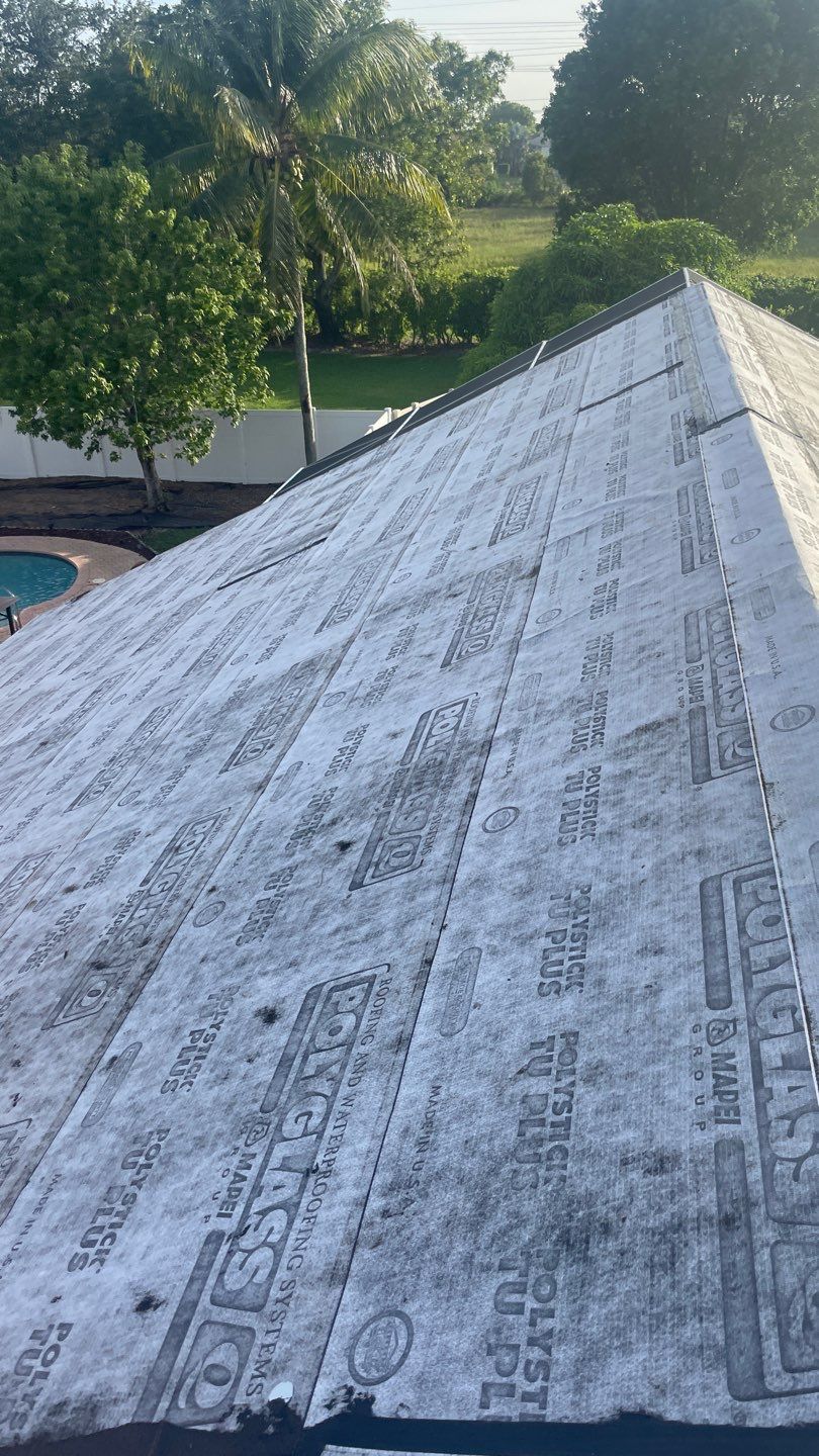 Residential Roofing Installation using Eagle Roofing Tile by BLUES BROTHERS ROOFING