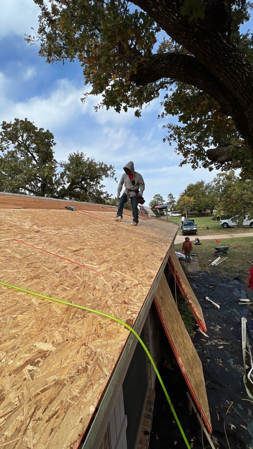 Residential Roofing Installation using GAF Natural Shadow  by A & H Roofing and Contracting