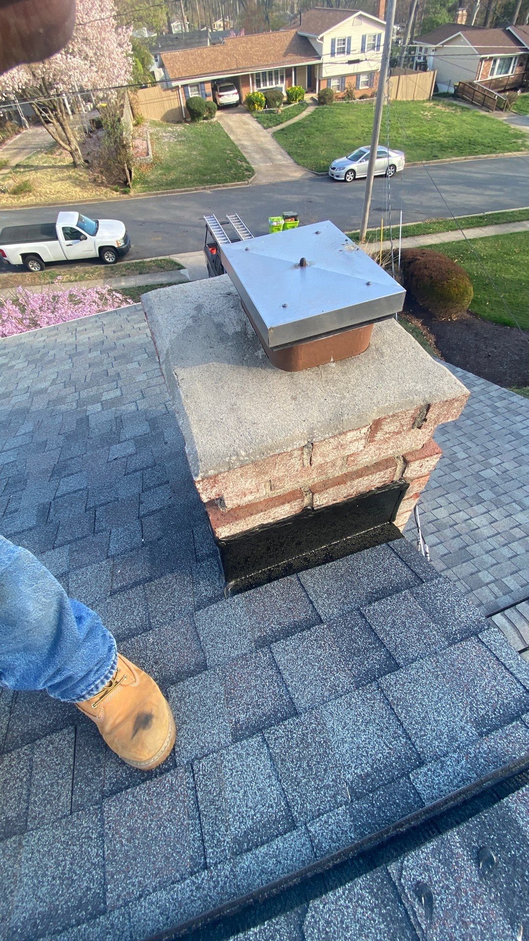West Springfield: Residential Roof Replacement with CertainTeed Landmark in Colonial Slate by RM Banning, Inc.