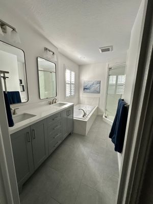 Bathroom by Almost Anything Remodeling 