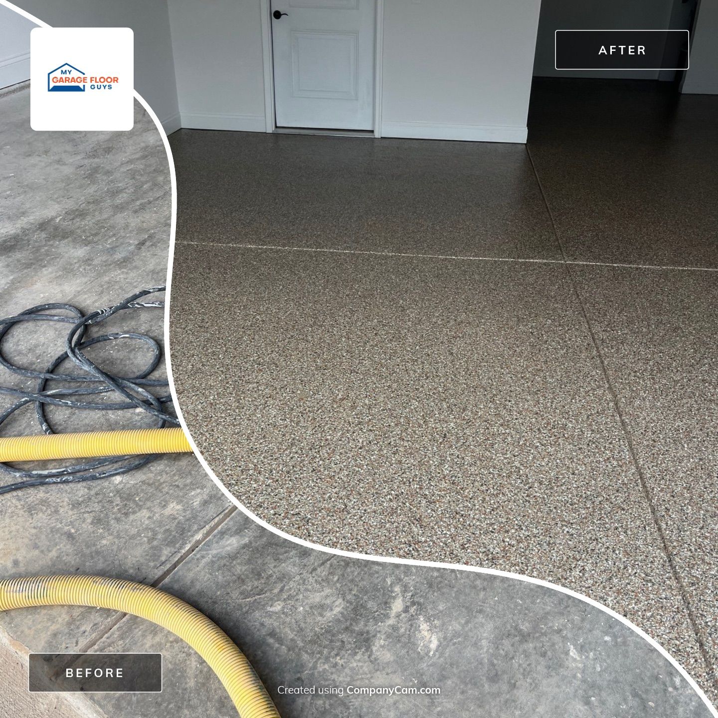 Garage Floor Coating using Waxwing by My Garage Floor Guys