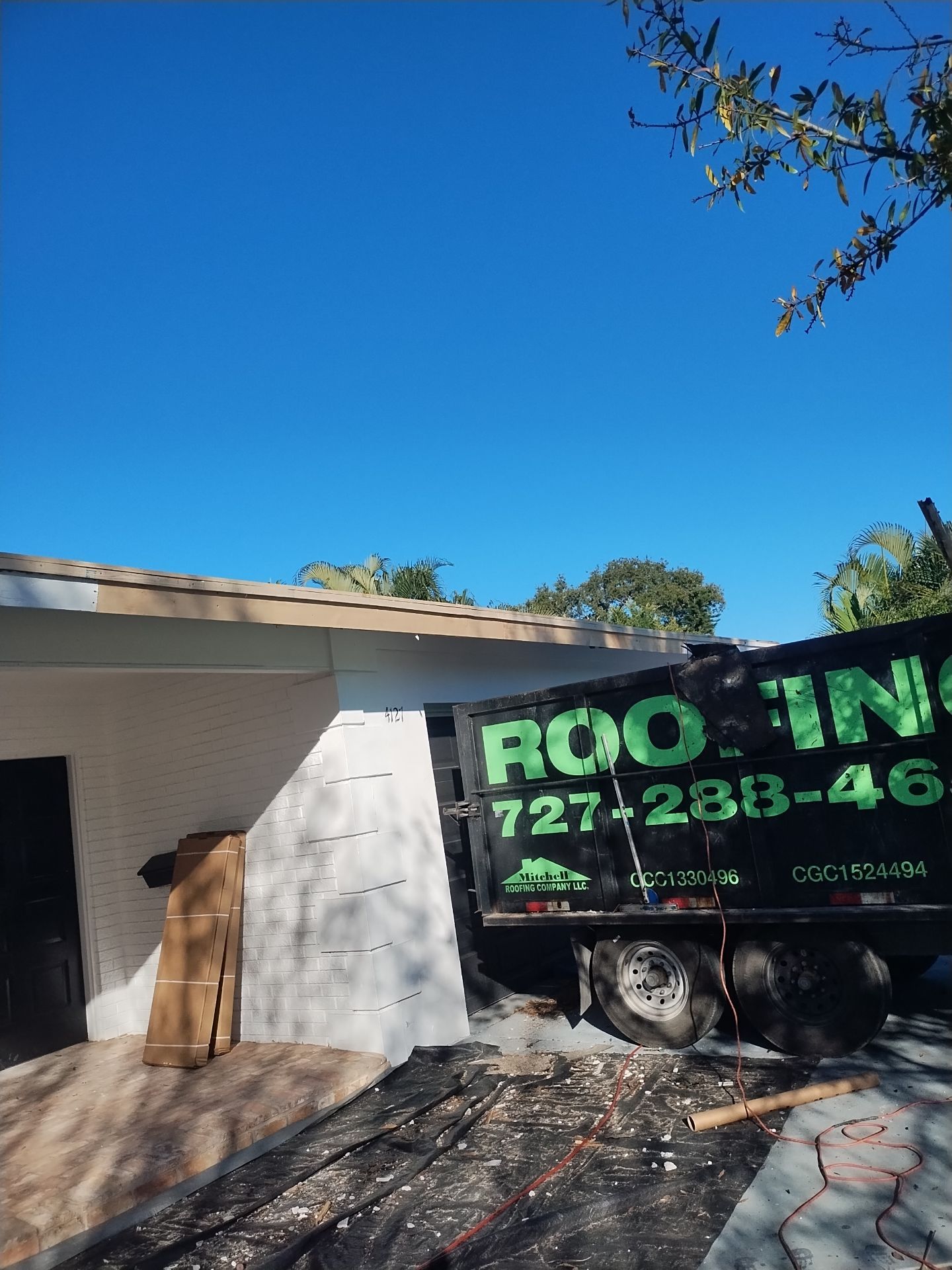 Project in St. Petersburg 33711 by Mitchell Roofing Company LLC