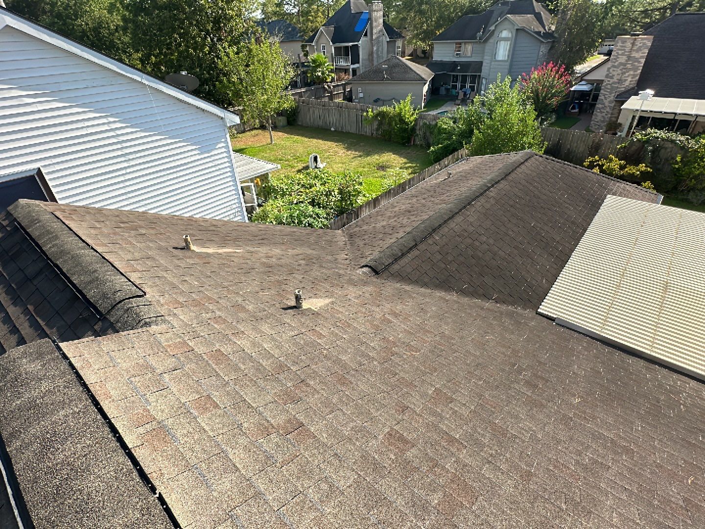Residential Roofing Installation using Owen's Corning Duration (Lifetime) Shingles by Roof Repair Company