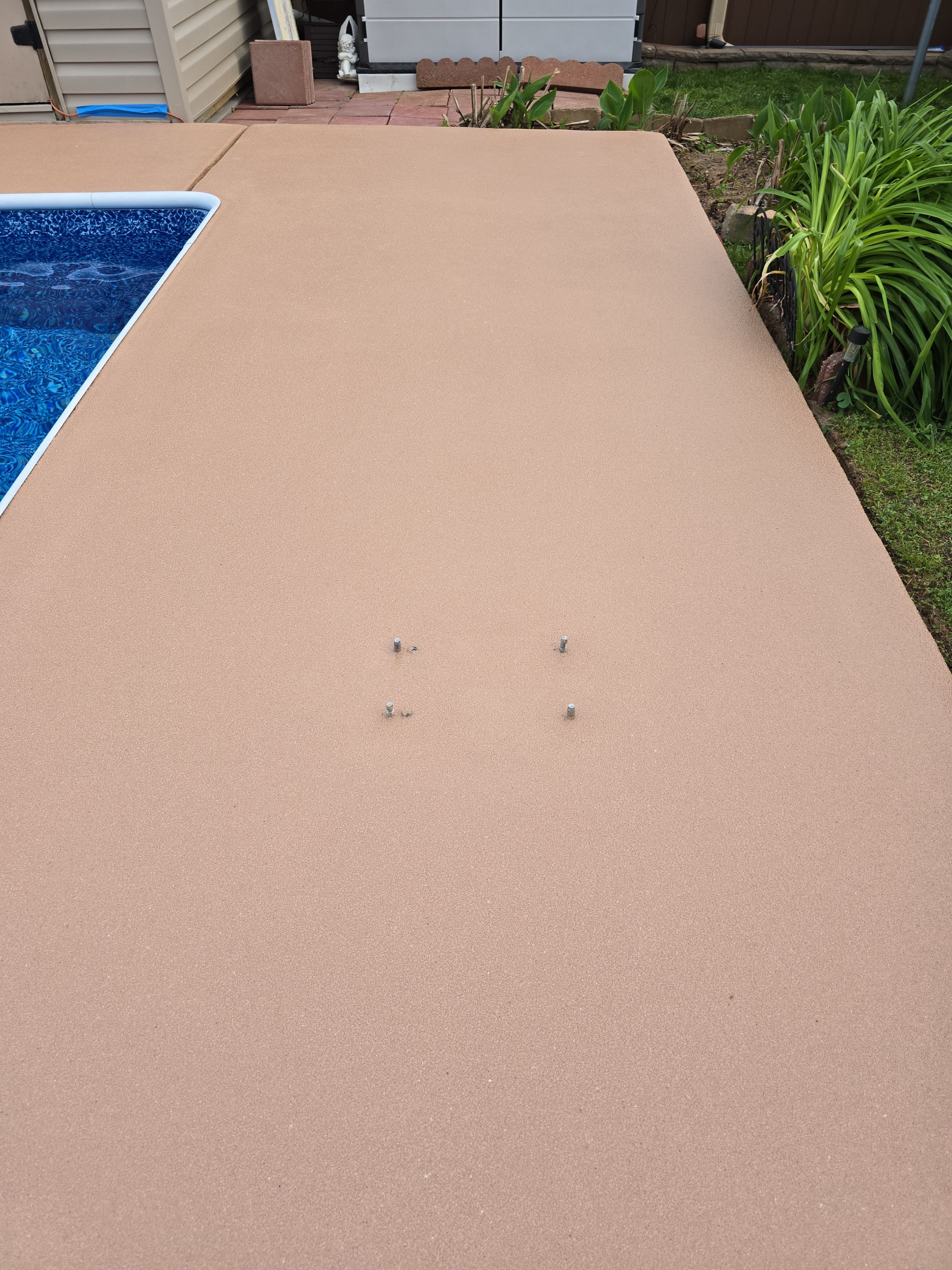 Beautiful Pool Deck in Rossville, GA by Elite Floor Solutions