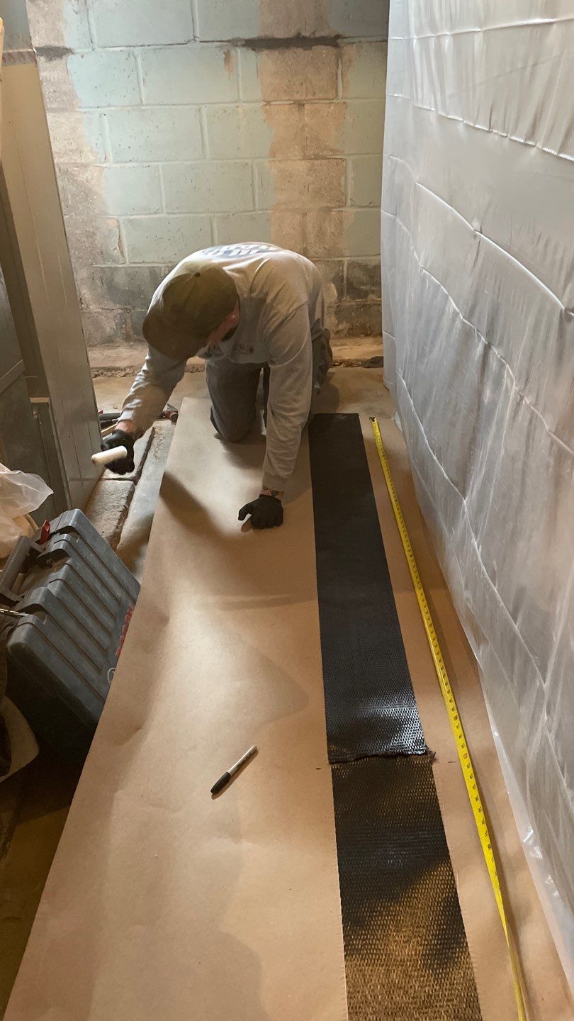 Basement Waterproofing in Crystal by Waterproofing Northeast