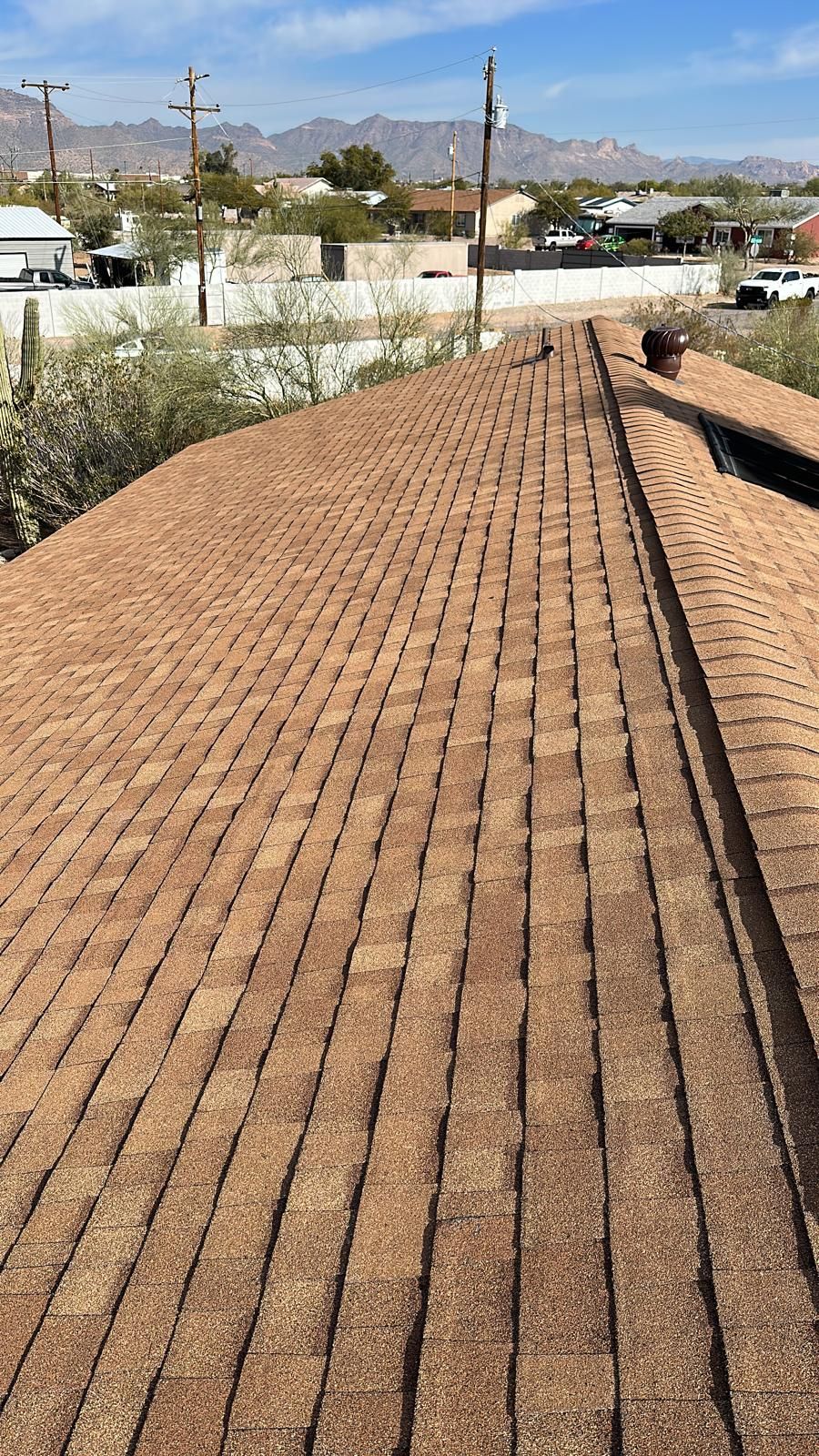 Desert Tan Shingles by Reimagine Roofing