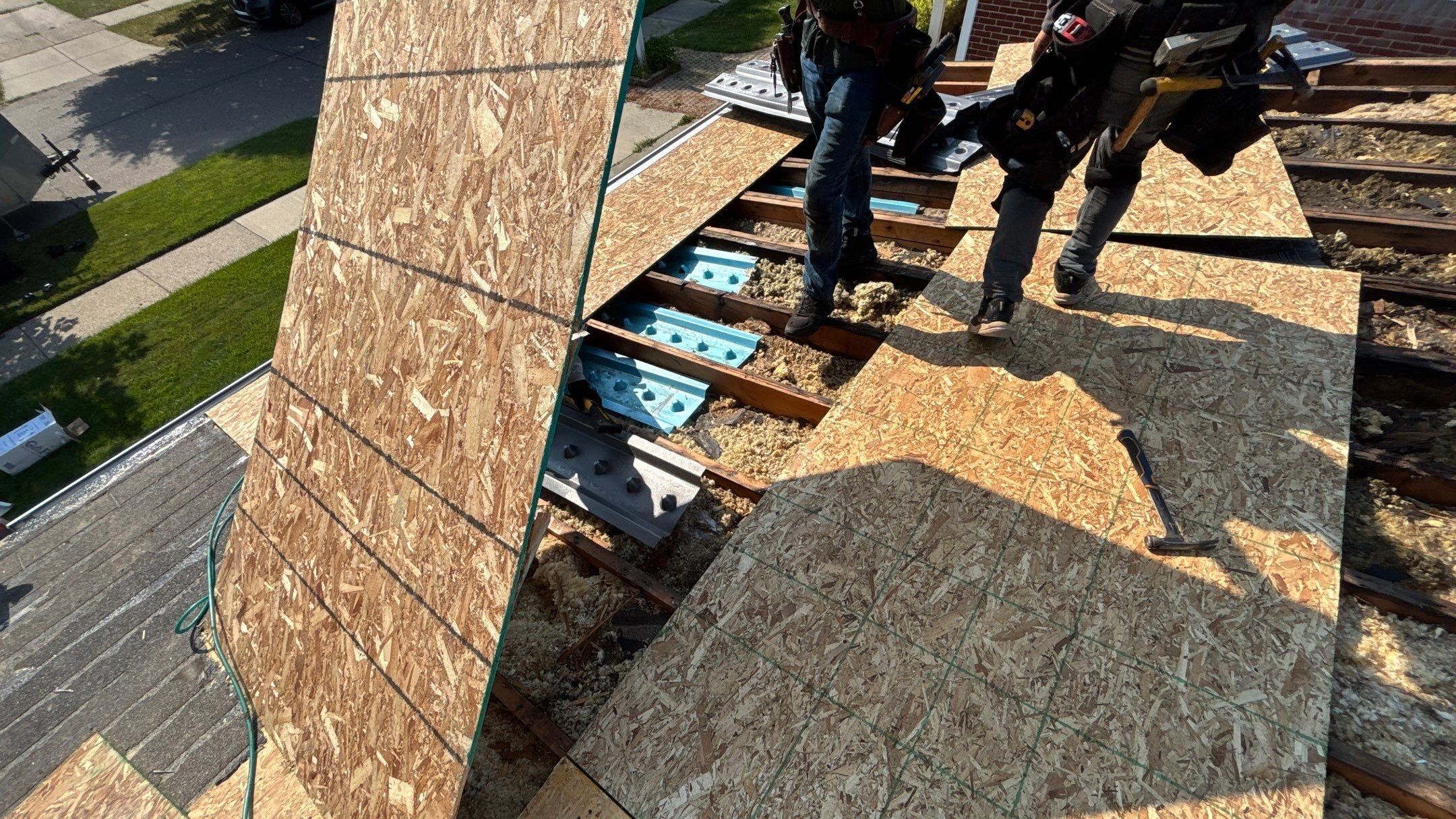 Roof Replacement using Owens Corning Driftwood by 180 Contractors