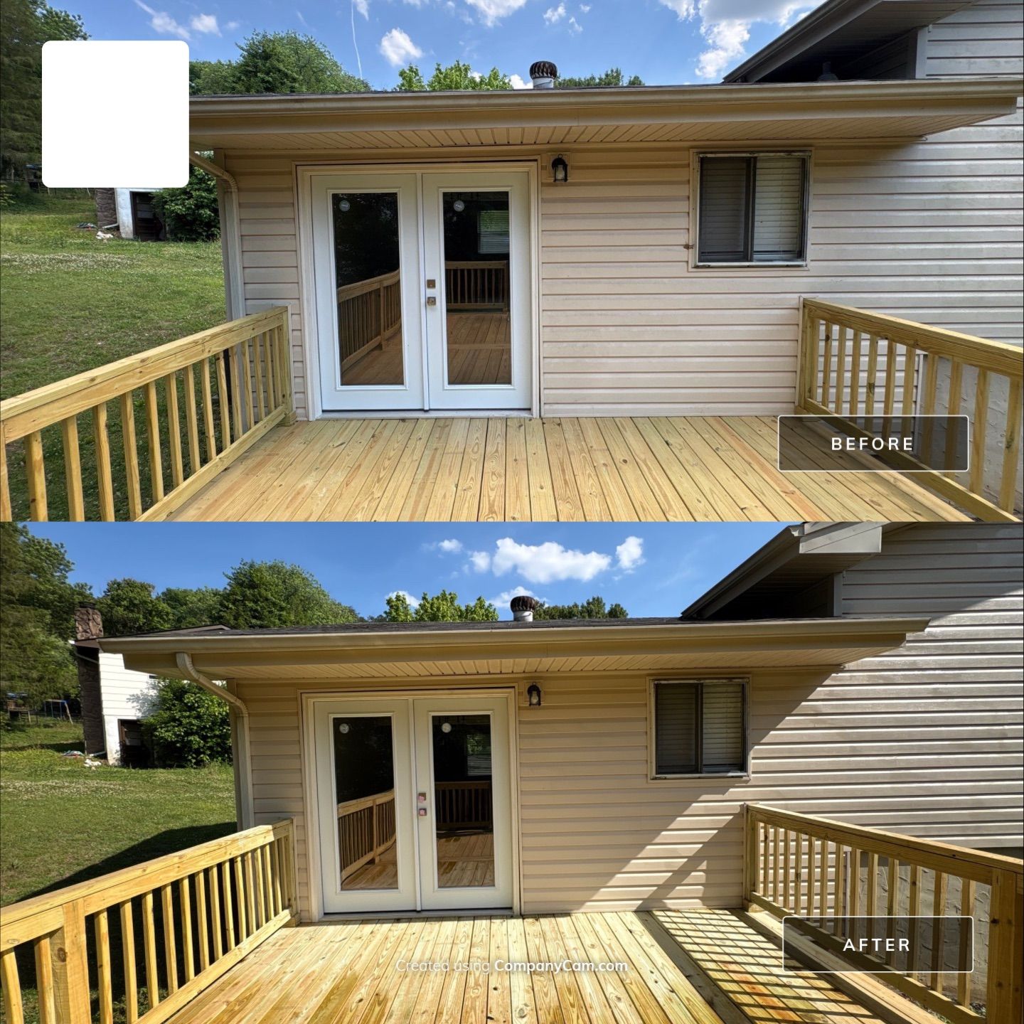 Project in Chattanooga by Curb Appeal 