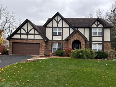 Completed gutter protection installation in Naperville, IL 60563