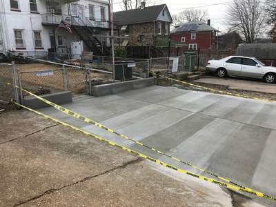 Driveway Repair  New Concrete Pad