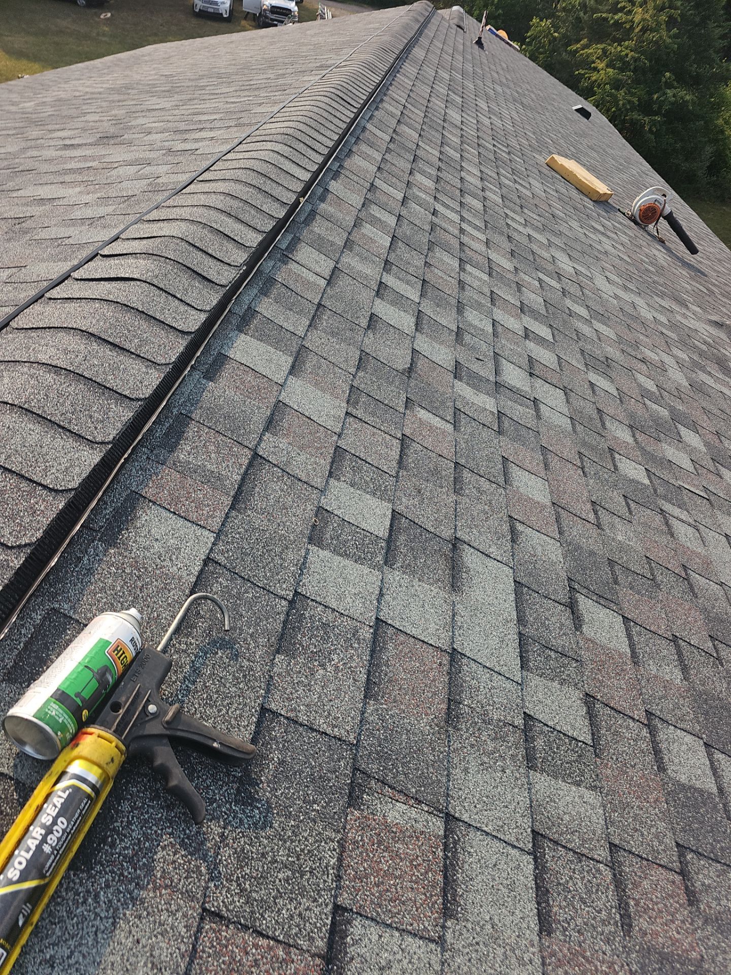 Roof Replacement - Colonial Slate by Winchester Roofing