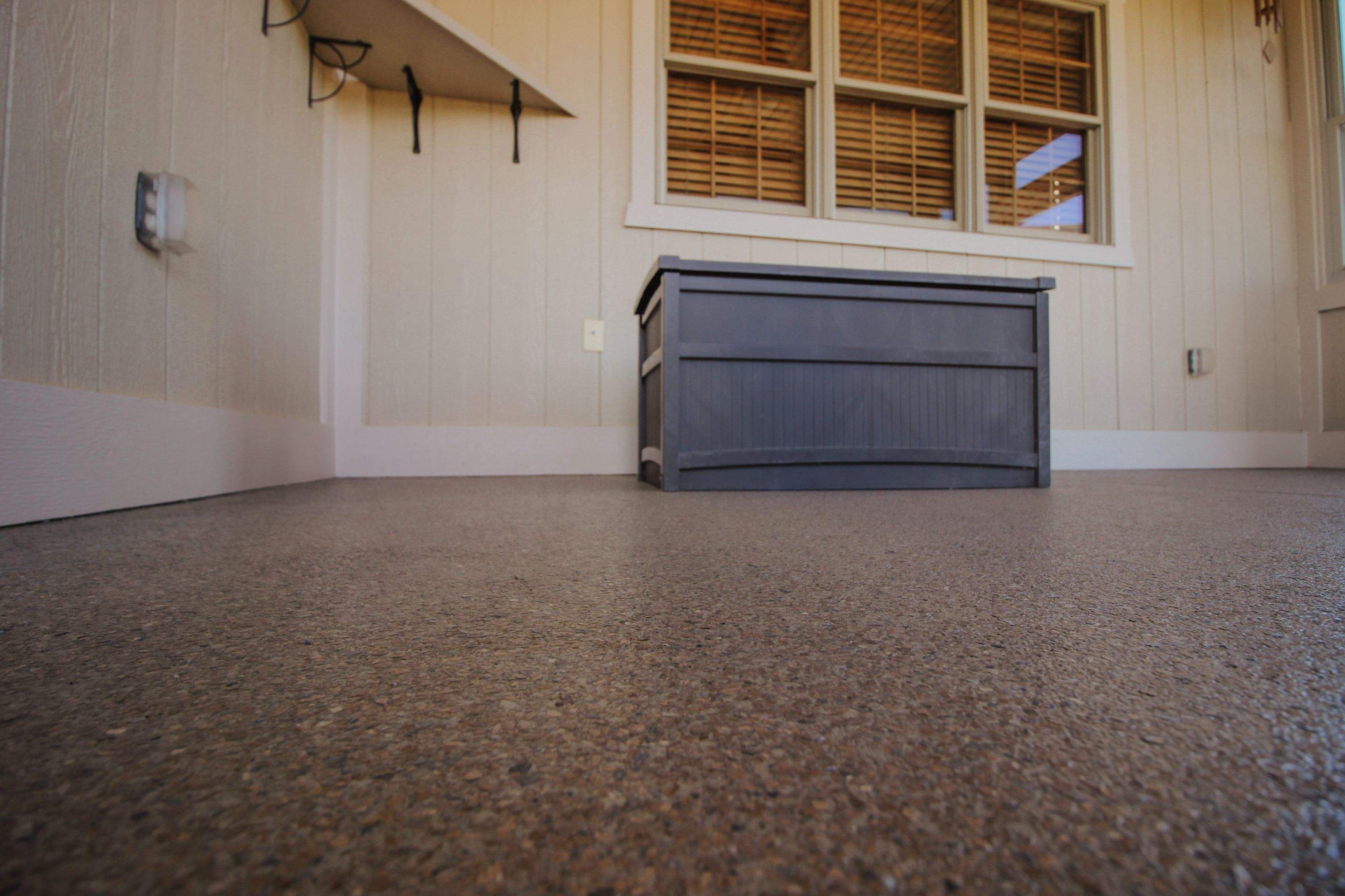 Sunroom Installation using Flint by Your1DayFloor.com