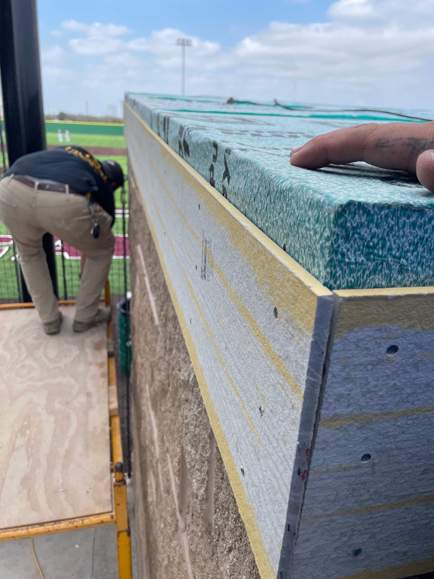 Wildcat Dugout  by Bayfront Roofing and Construction