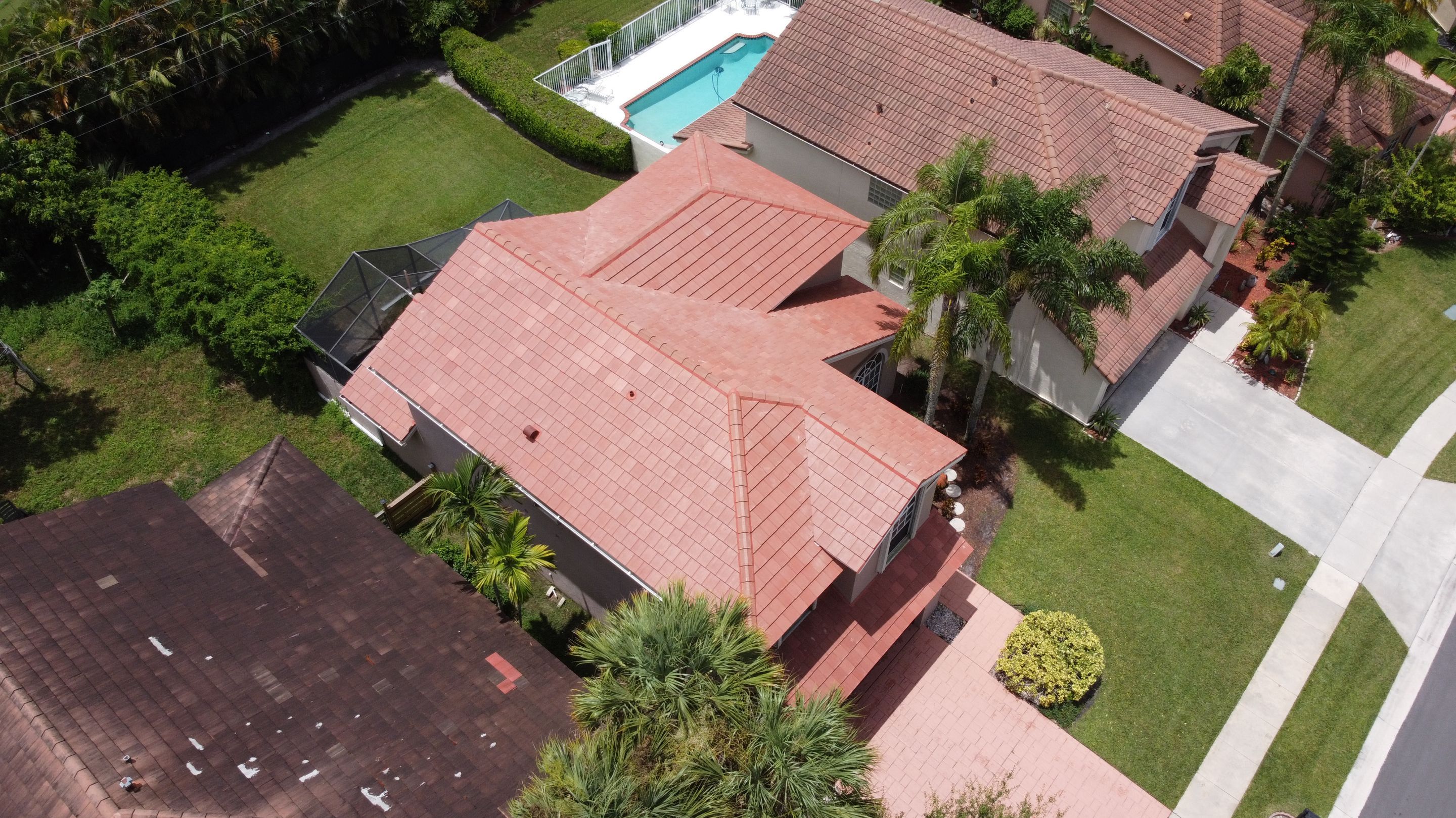 Residential Roofing Installation using Eagle Roofing Tile by BLUES BROTHERS ROOFING
