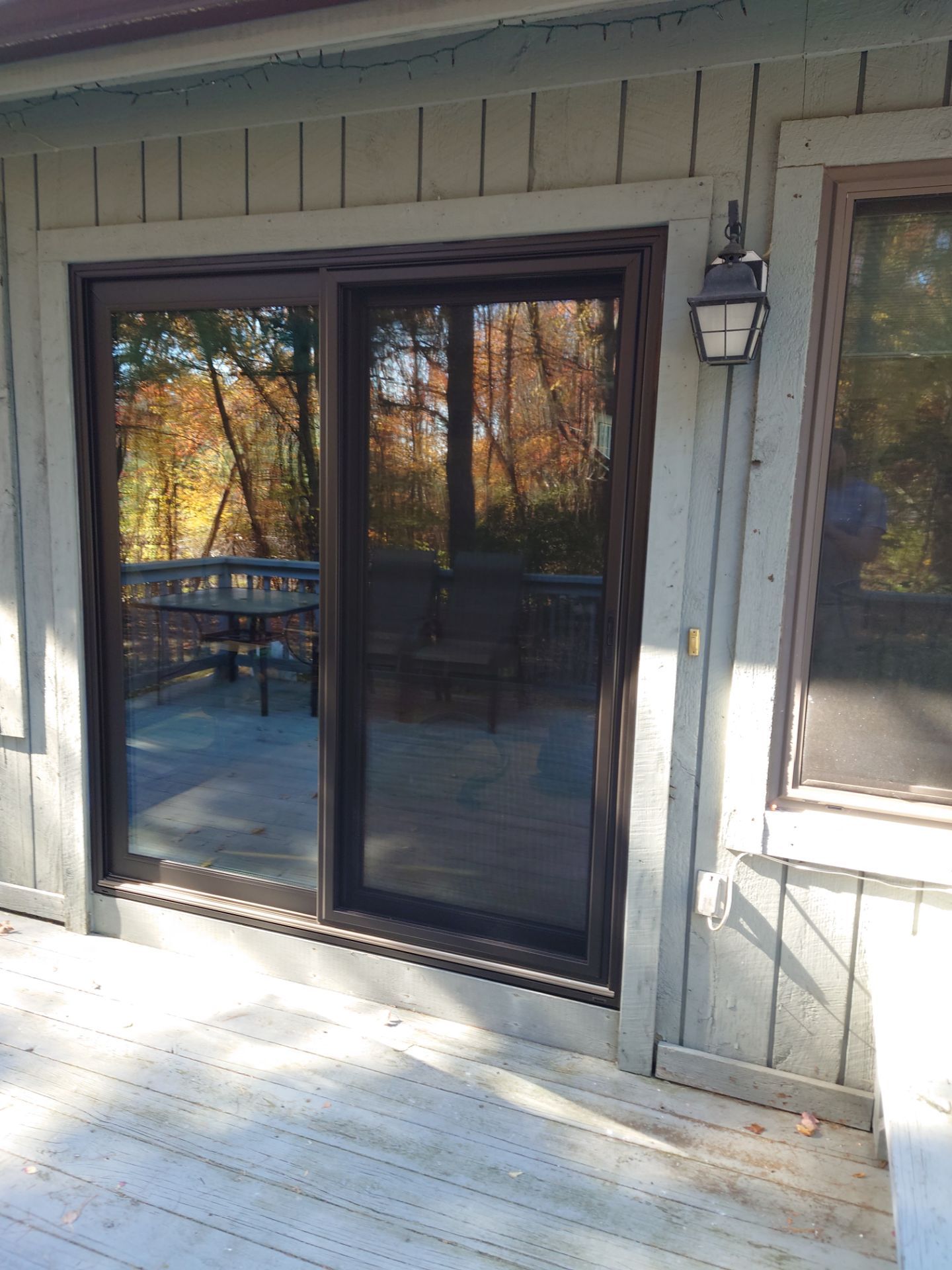 Sliding Glass Door Installation in Palmer, MA by Yankee Home Improvement