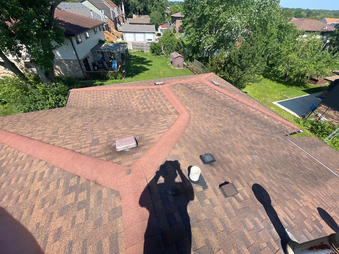Multi-family unit roof replacement by Pro Home Services Inc