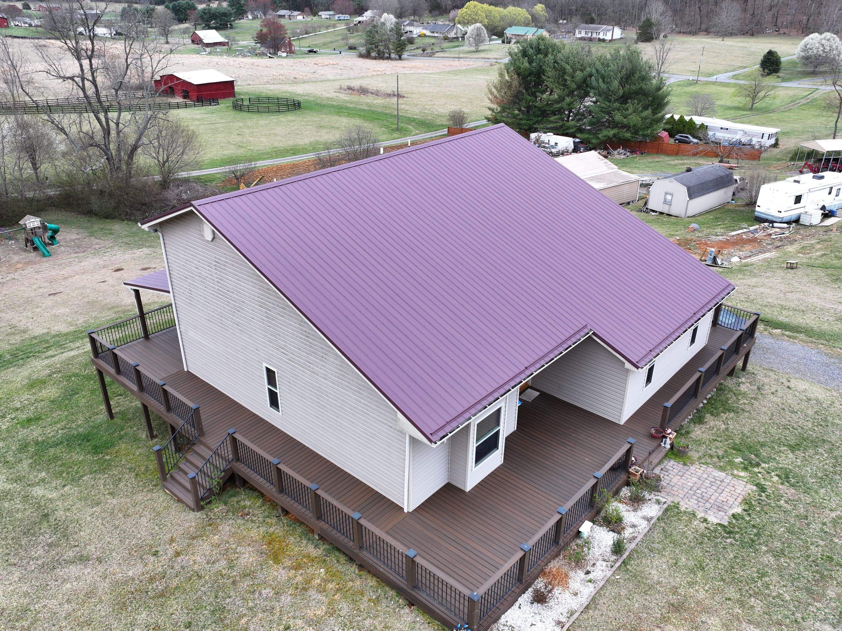 Burgundy Frost by Omnia Roofing