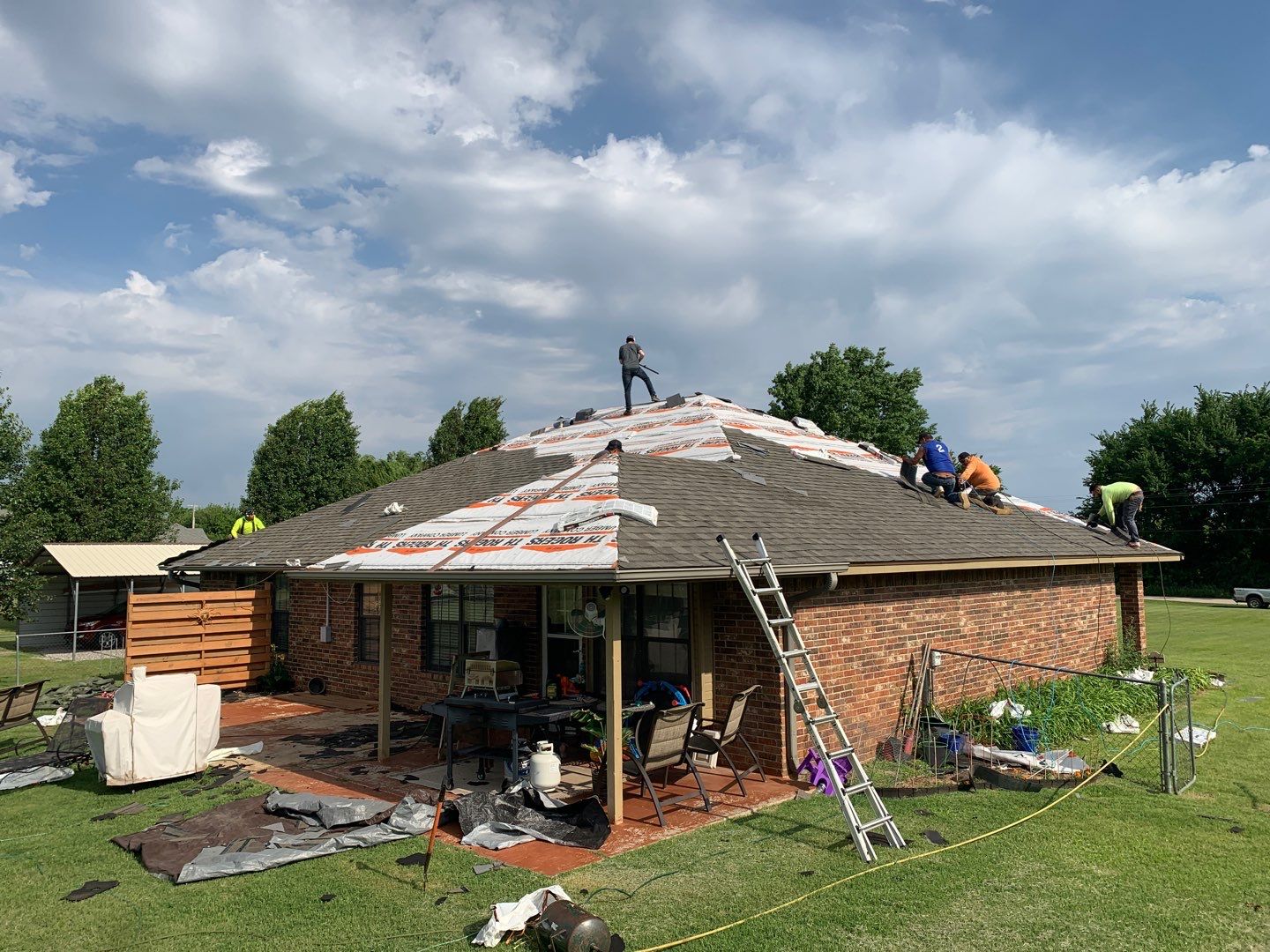 40 Squares Before 10 AM by BANA Roofing and Solar Supply