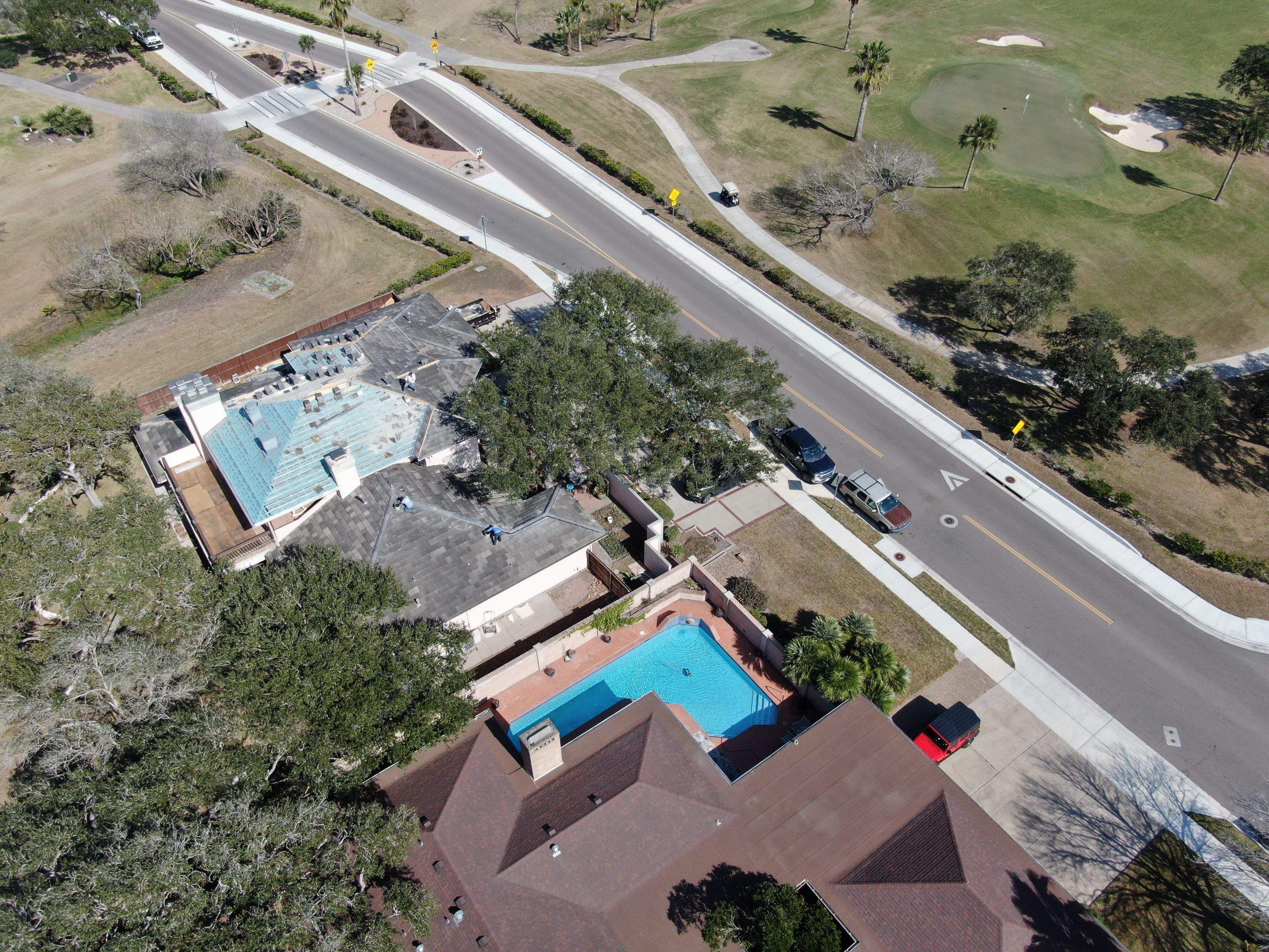 Golf Course Mansion on the Green, in the Heart Of Corpus Christi by Bayfront Roofing and Construction