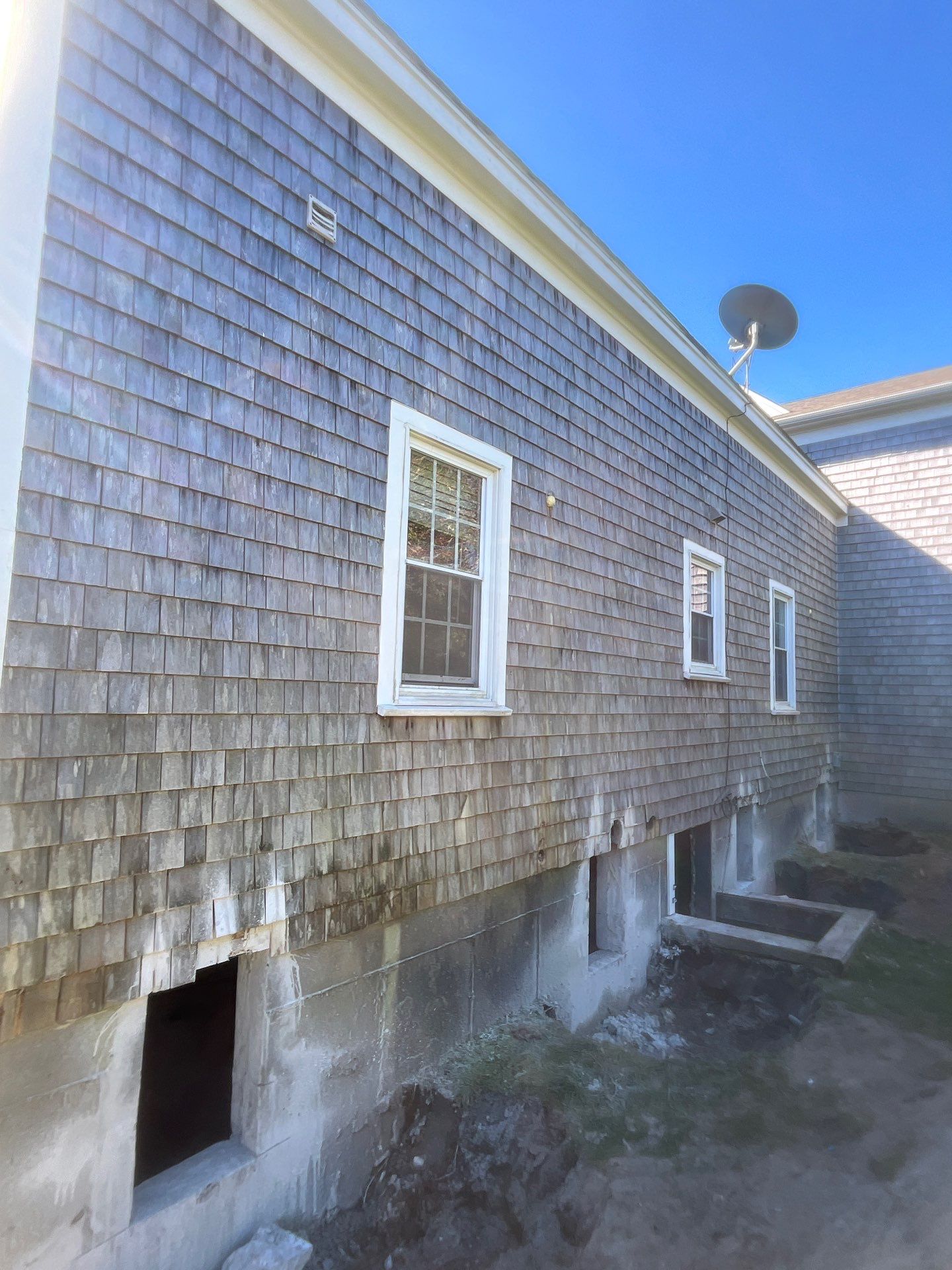 House Elevation and Structural Foundation Reconstruction in West Yarmouth by Lewis Bay Management