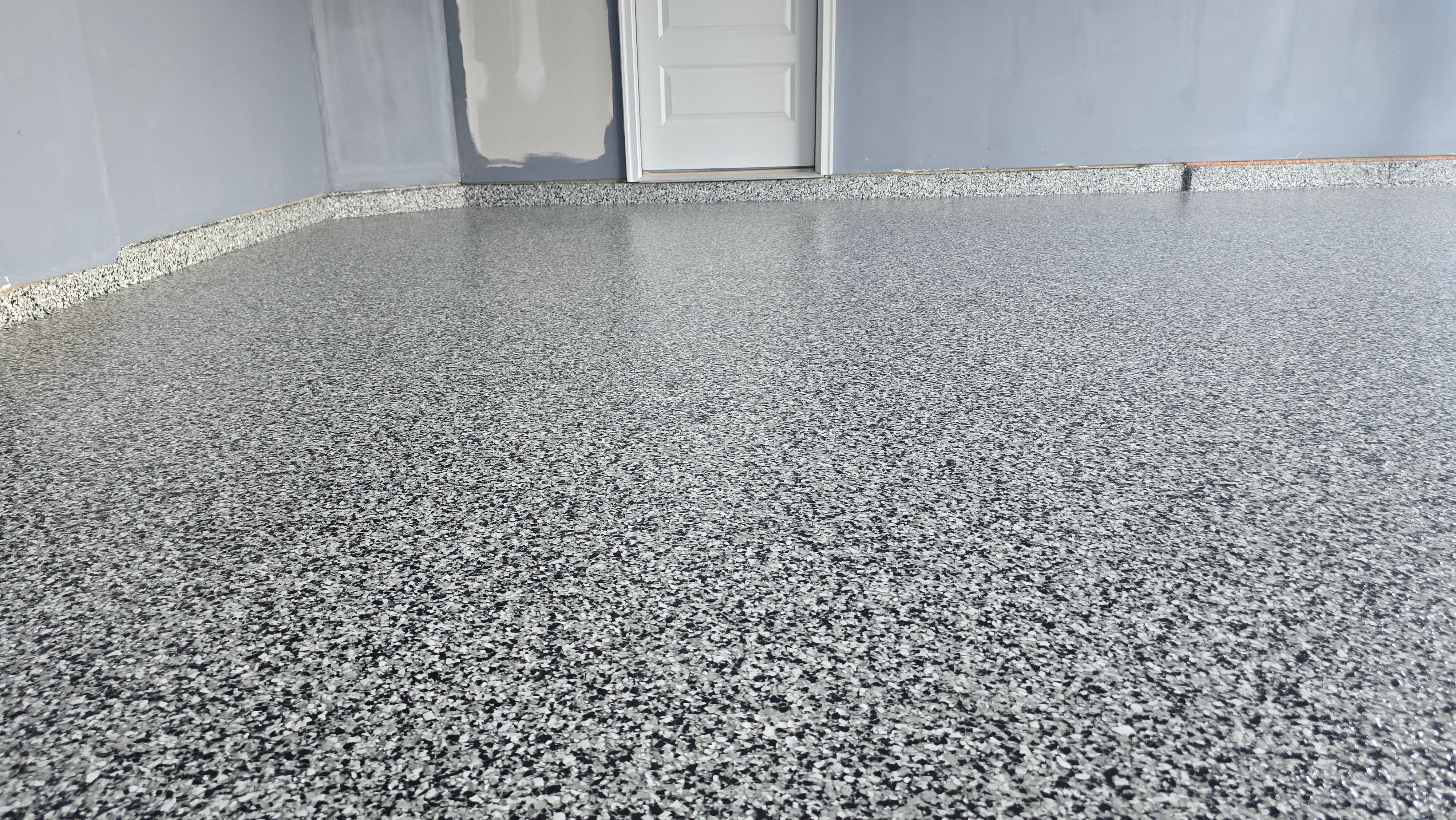 Porch, Patio & Garage Using Weathered Gray & Domino by Elite Floor Solutions