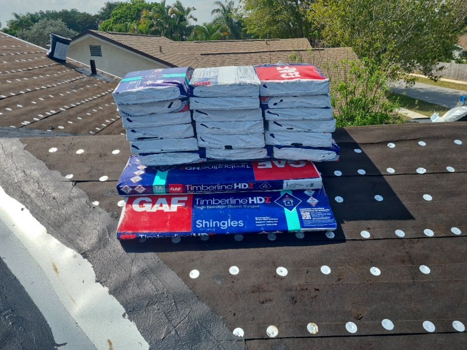 Residential Roofing Installation using GAF by BLUES BROTHERS ROOFING