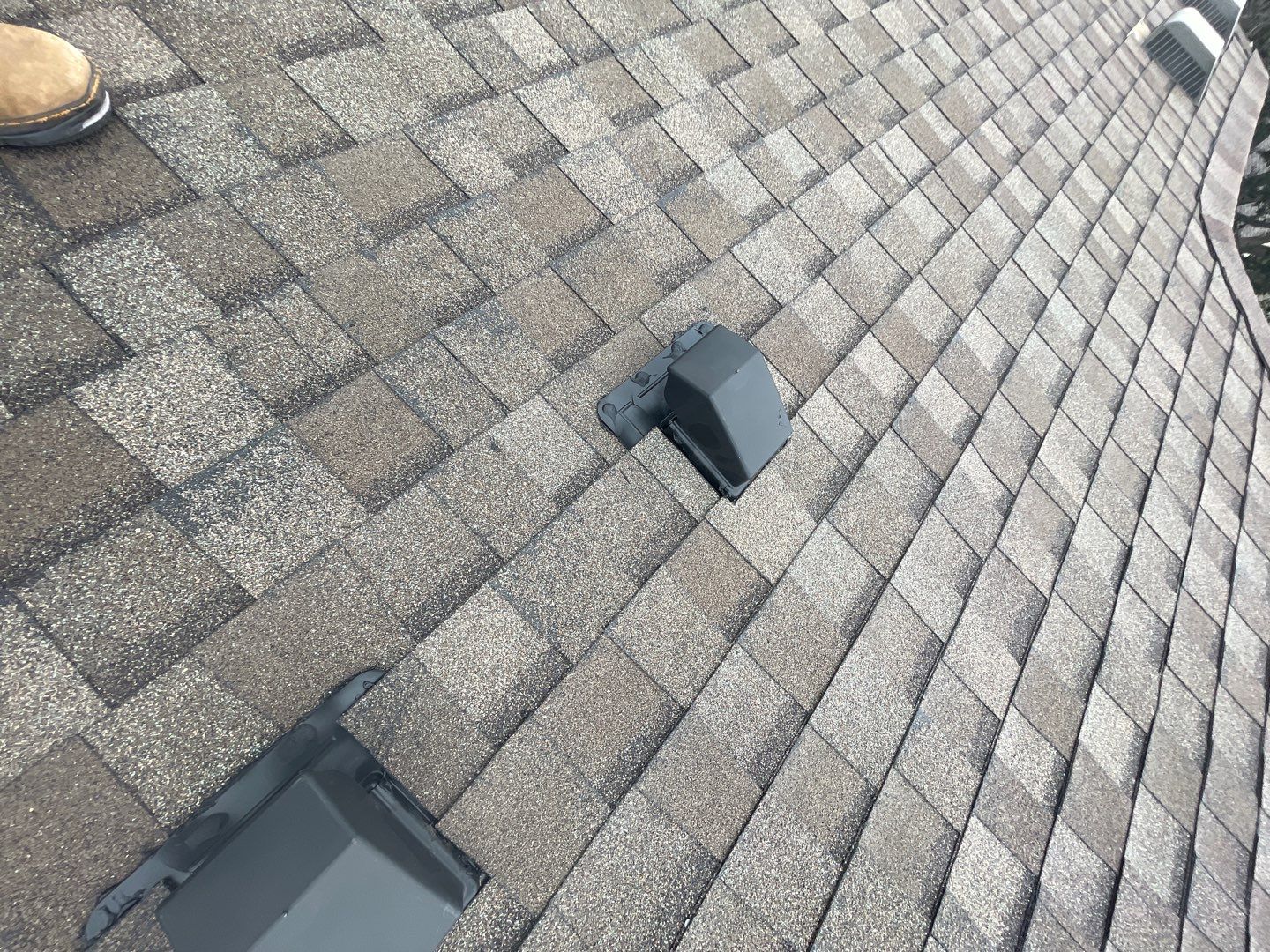 Residential Roofing Repair using Attic Vents by Lighthouse Roofing