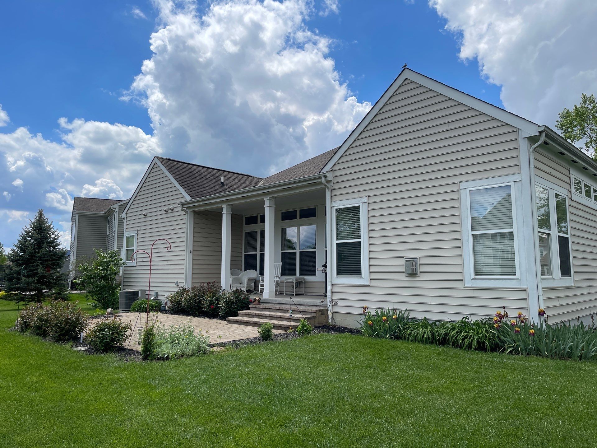 Residential Roofing Installation using IKO dimensional shingles by SOS Home Ohio 