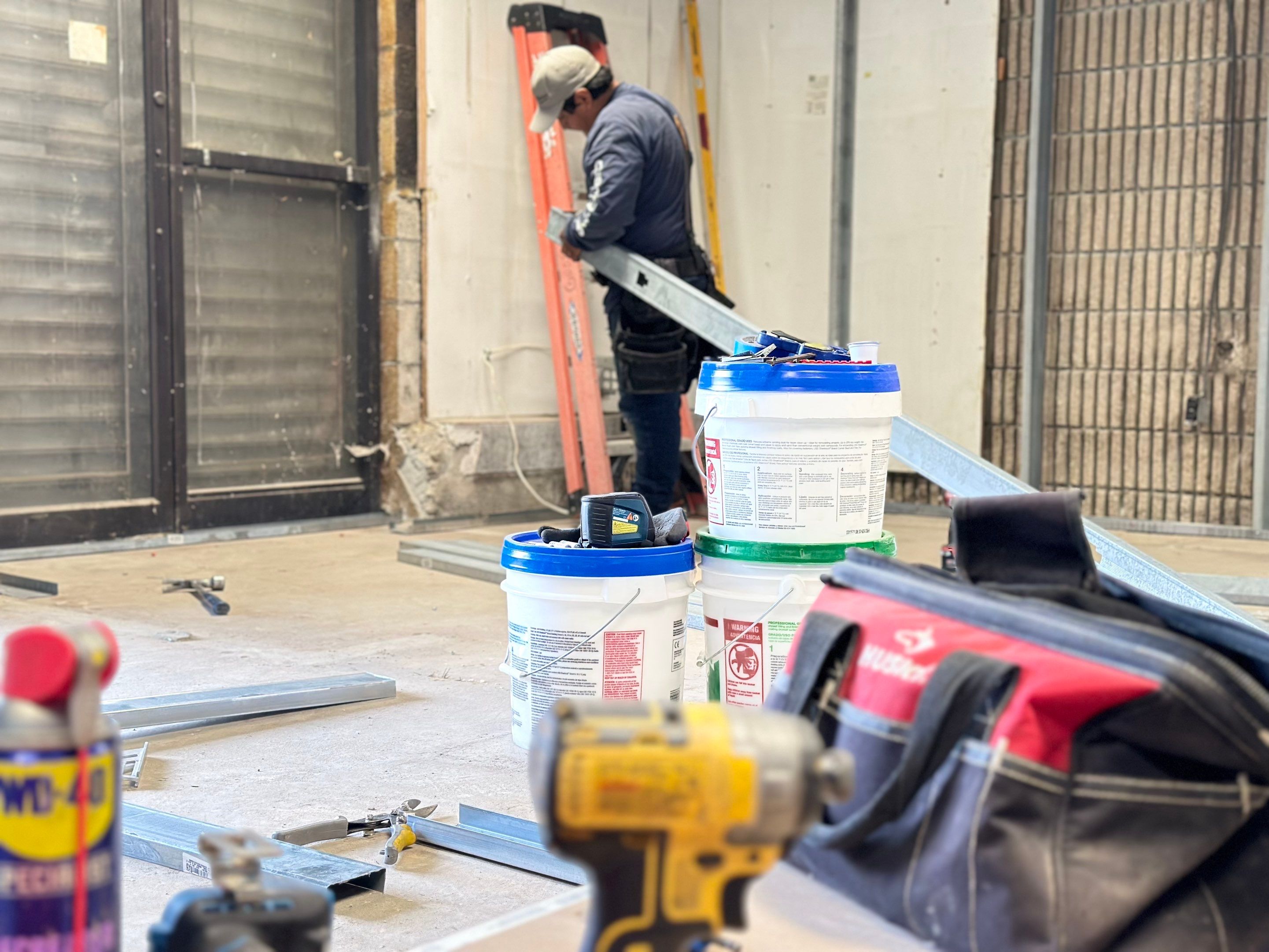 Office Remodel using Drywall by Home Concepts Construction