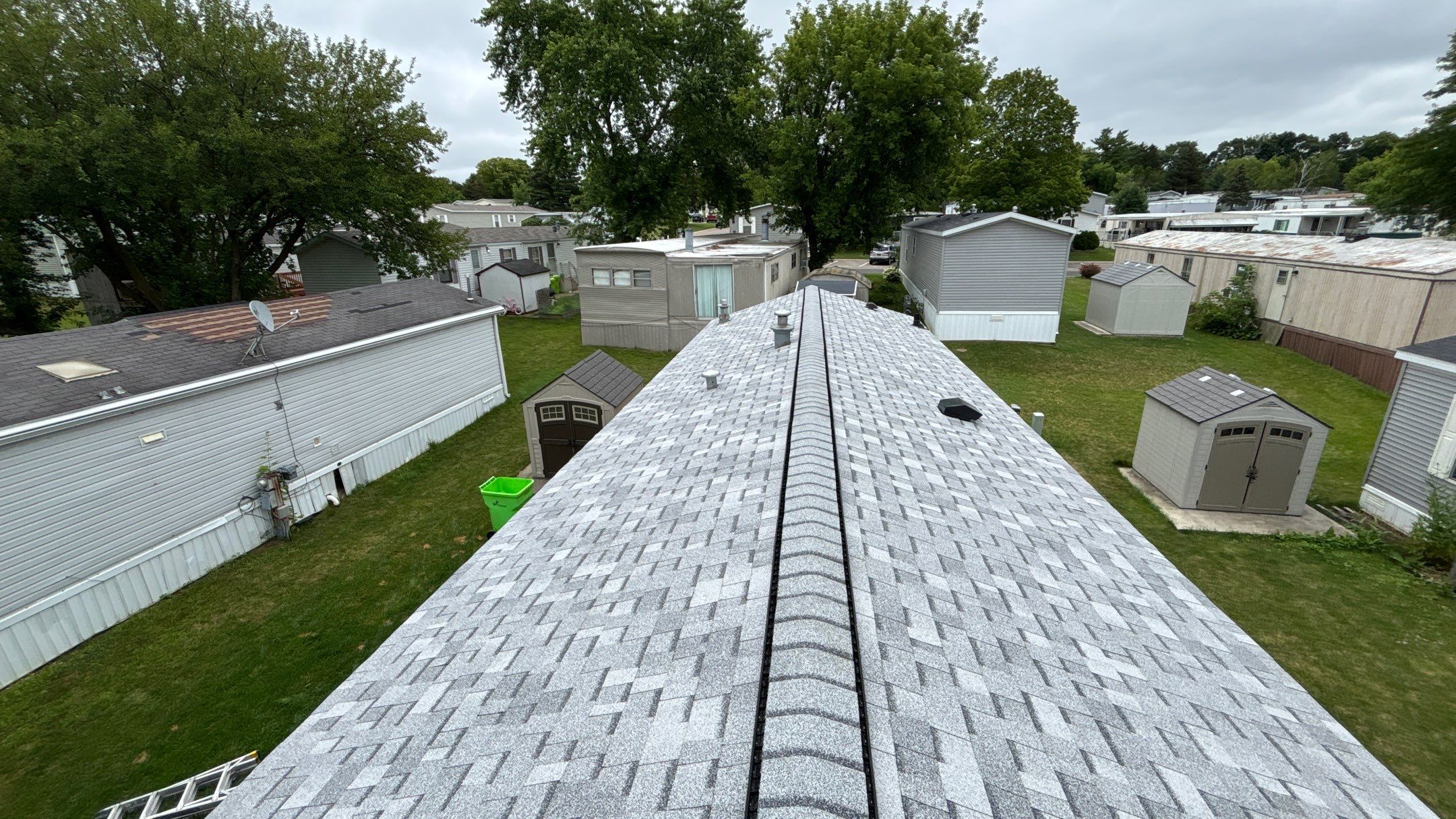 Roof Replacement using Owens Corning Sierra Gray by 180 Contractors