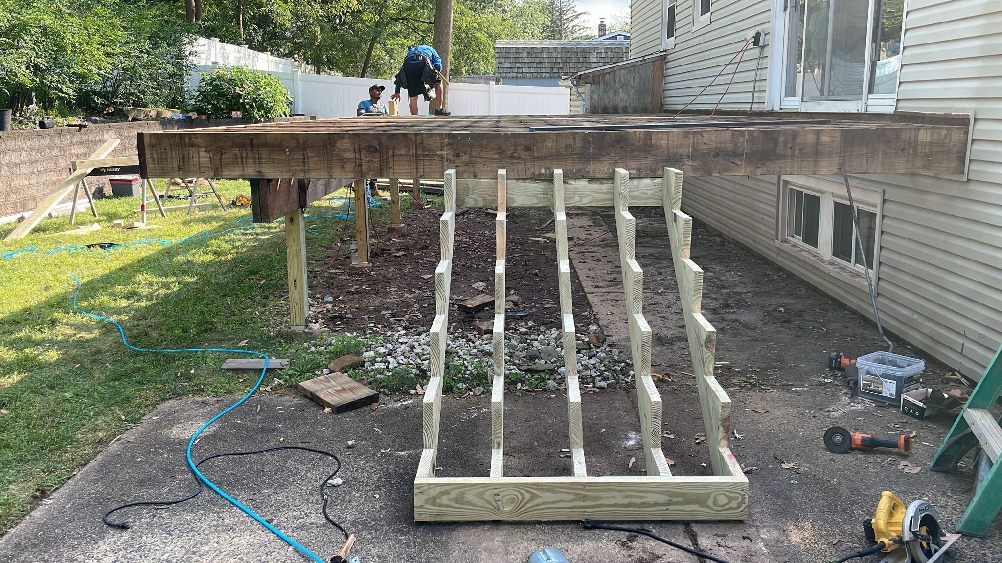 Deck Resurfacing in Fanwood, New Jersey by deck guardian