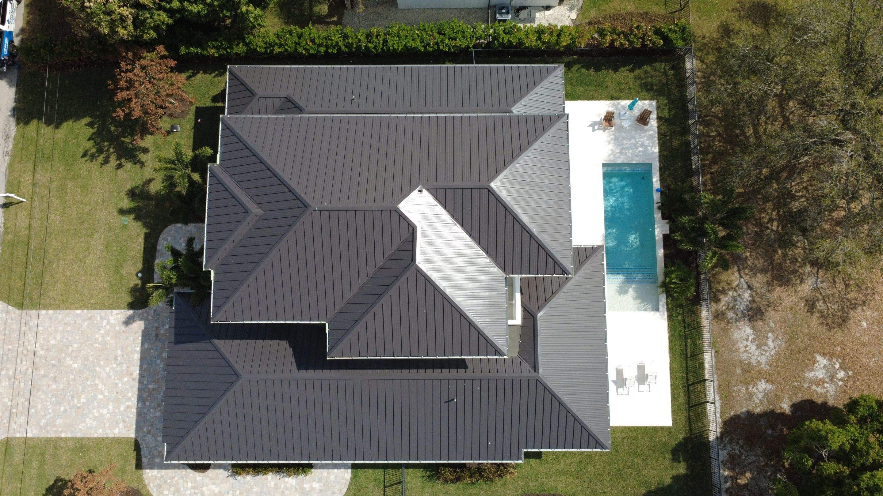 Kynar (Color Coated) Standing Seam Metal Roof Installation by Sailfish Roofing