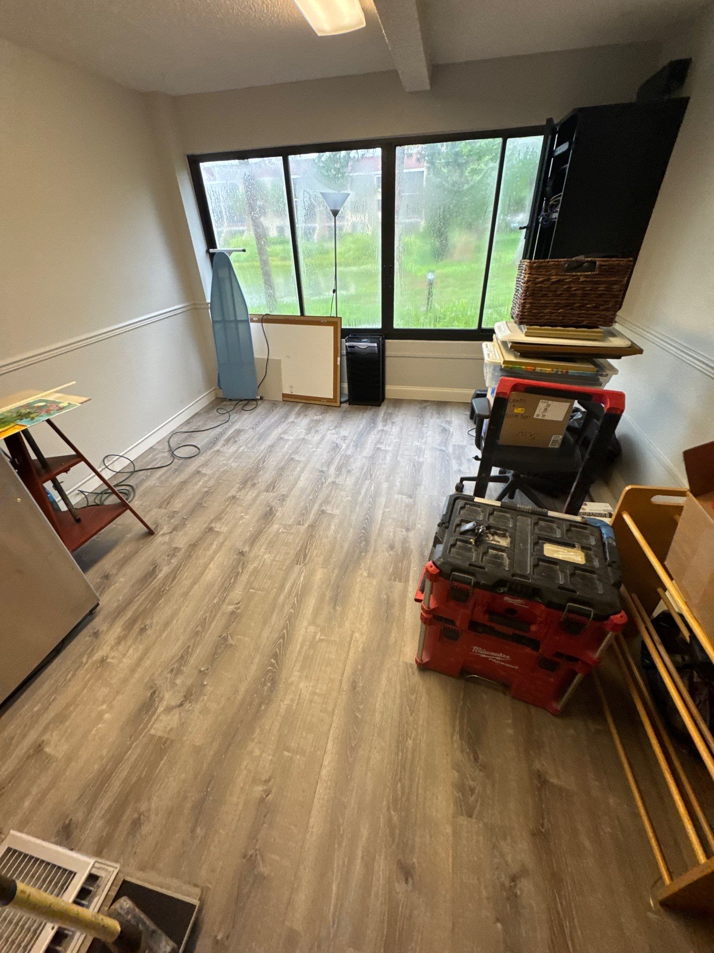 Old carpet to new LVP by Vrmmm Flooring