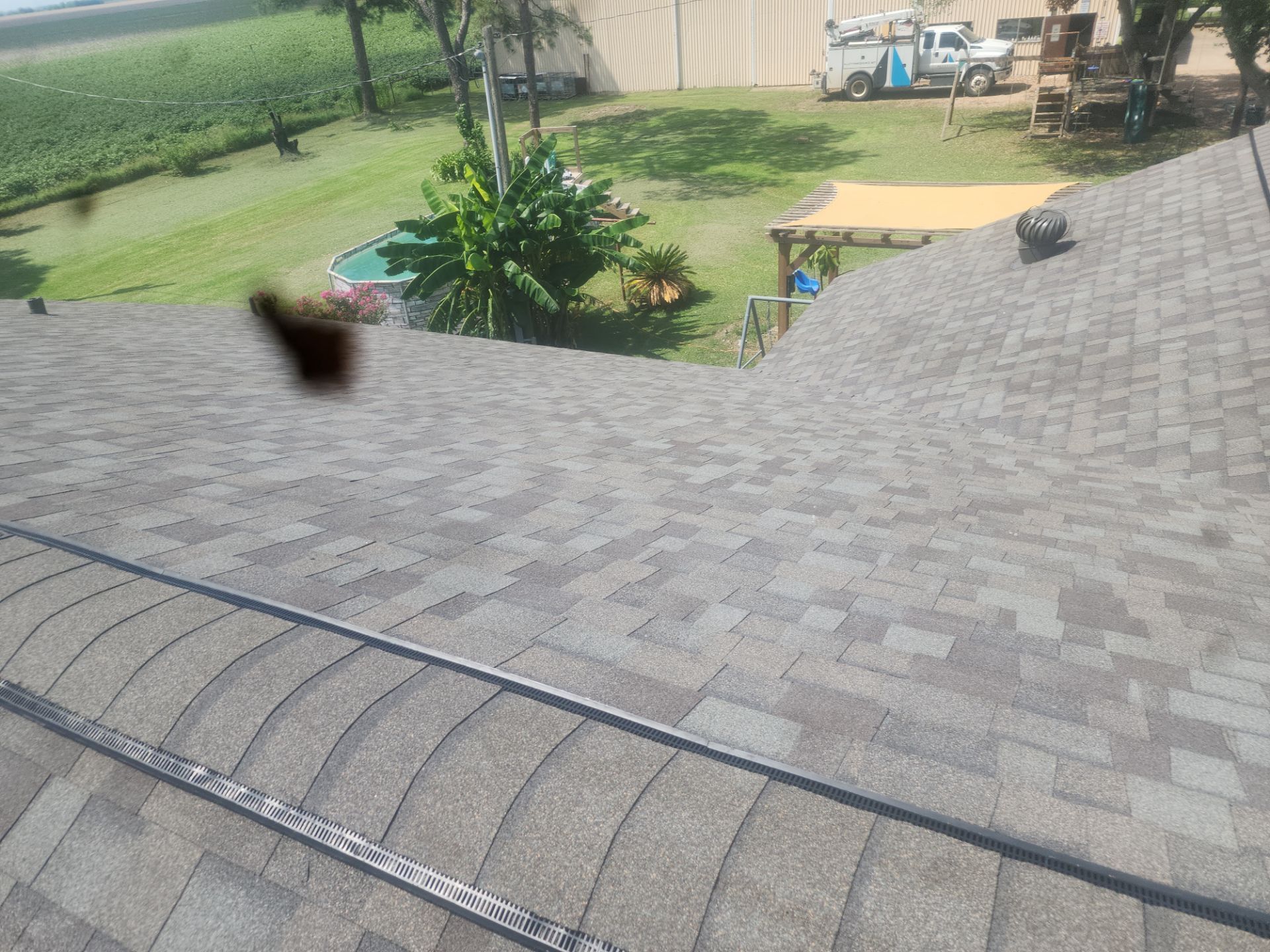 Residential Roofing Installation using Owen's Corning Duration (Lifetime) Shingles by Roof Repair Company