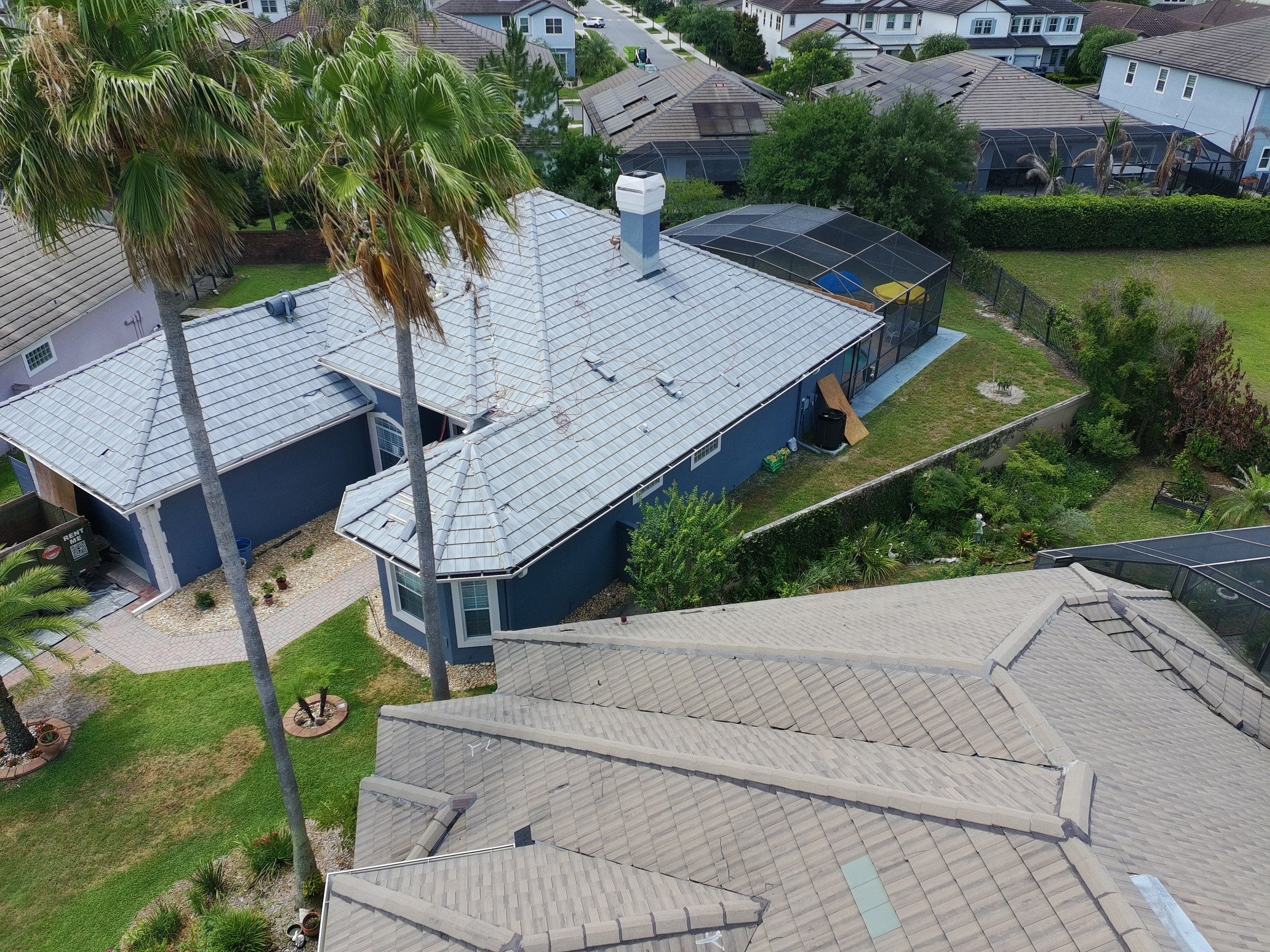 Concrete Tile Roof Replacement Using Polystick TU Plus in Orlando by Fortified Roofing Solutions Corp.