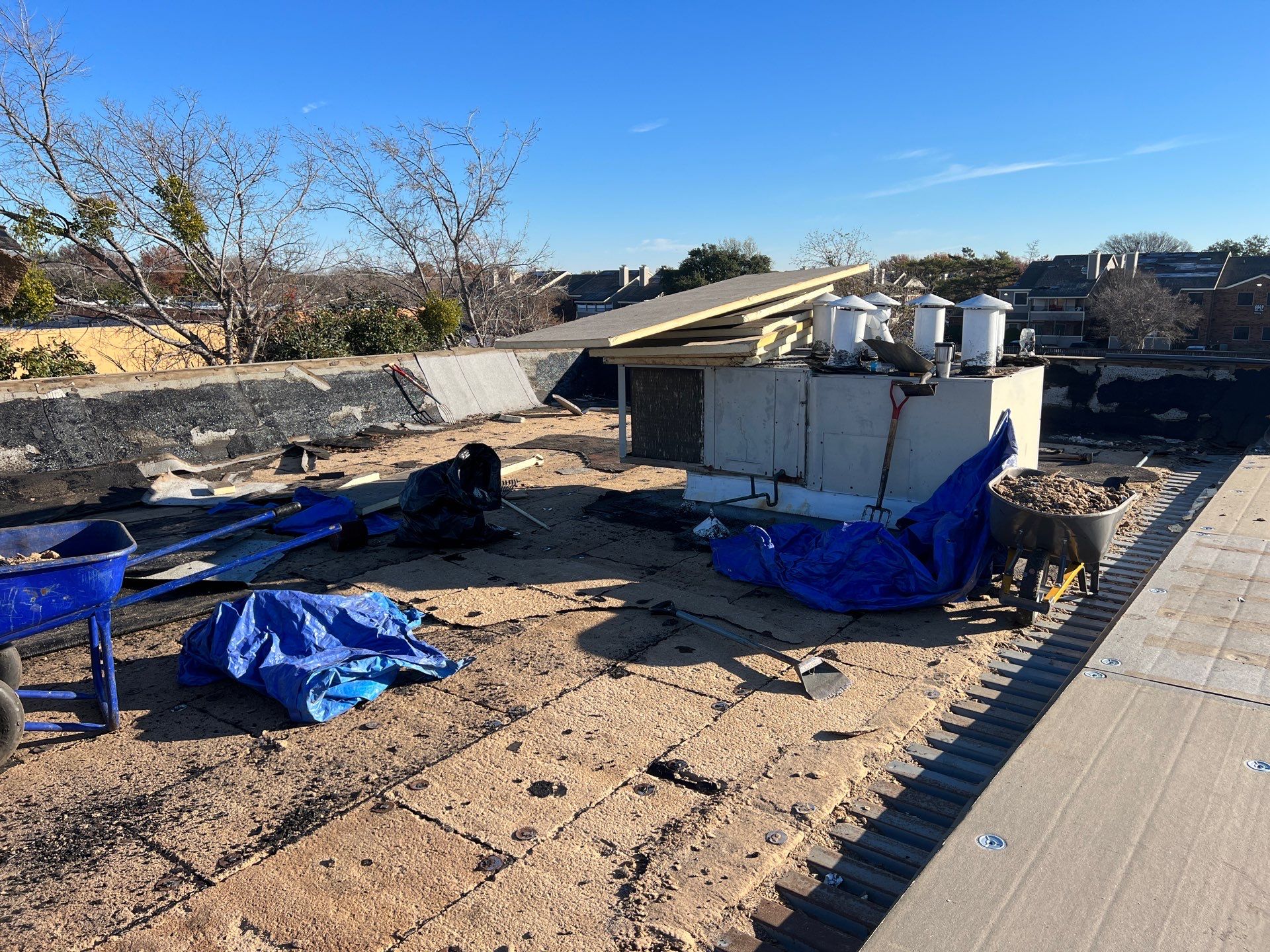 Commercial Roofing Installation using GAF Evergaurd TPO 60 Mil by Becker Roofing and Exteriors